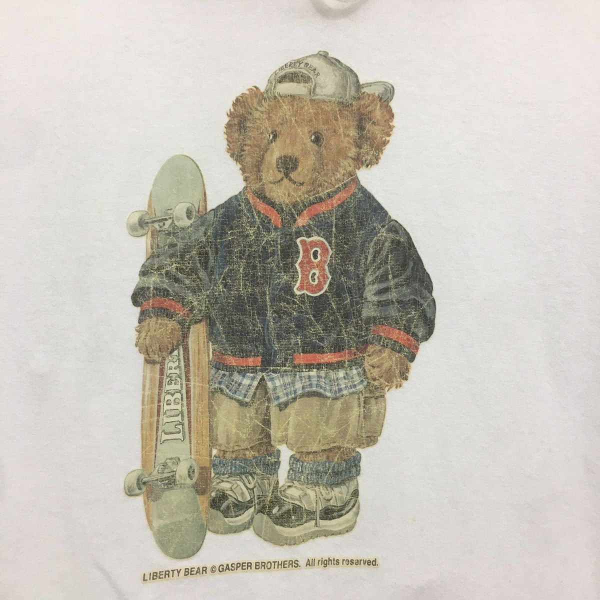 Japanese Brand × Vintage Liberty Bear Sweatshirt Hoodies Skateboarding Liberty Bear Size US M / EU 48-50 / 2 - 2 Thumbnail