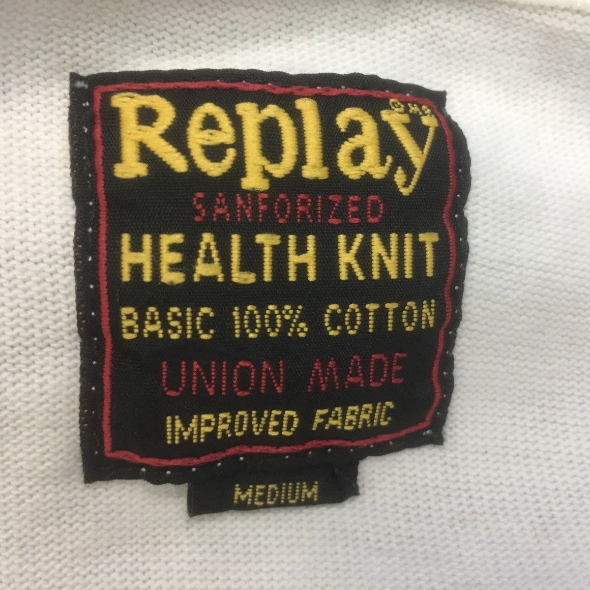 Japanese Brand × Replay Replay Blue Jeans Longsleeve Sweatshirt Spellout Replay Size US M / EU 48-50 / 2 - 5 Thumbnail