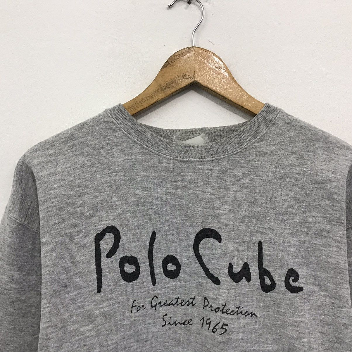 U.S. Polo Assn. × Vintage Vintage Polo Cube Sweatshirt CrewNeck Biglogo Size US S / EU 44-46 / 1 - 3 Thumbnail