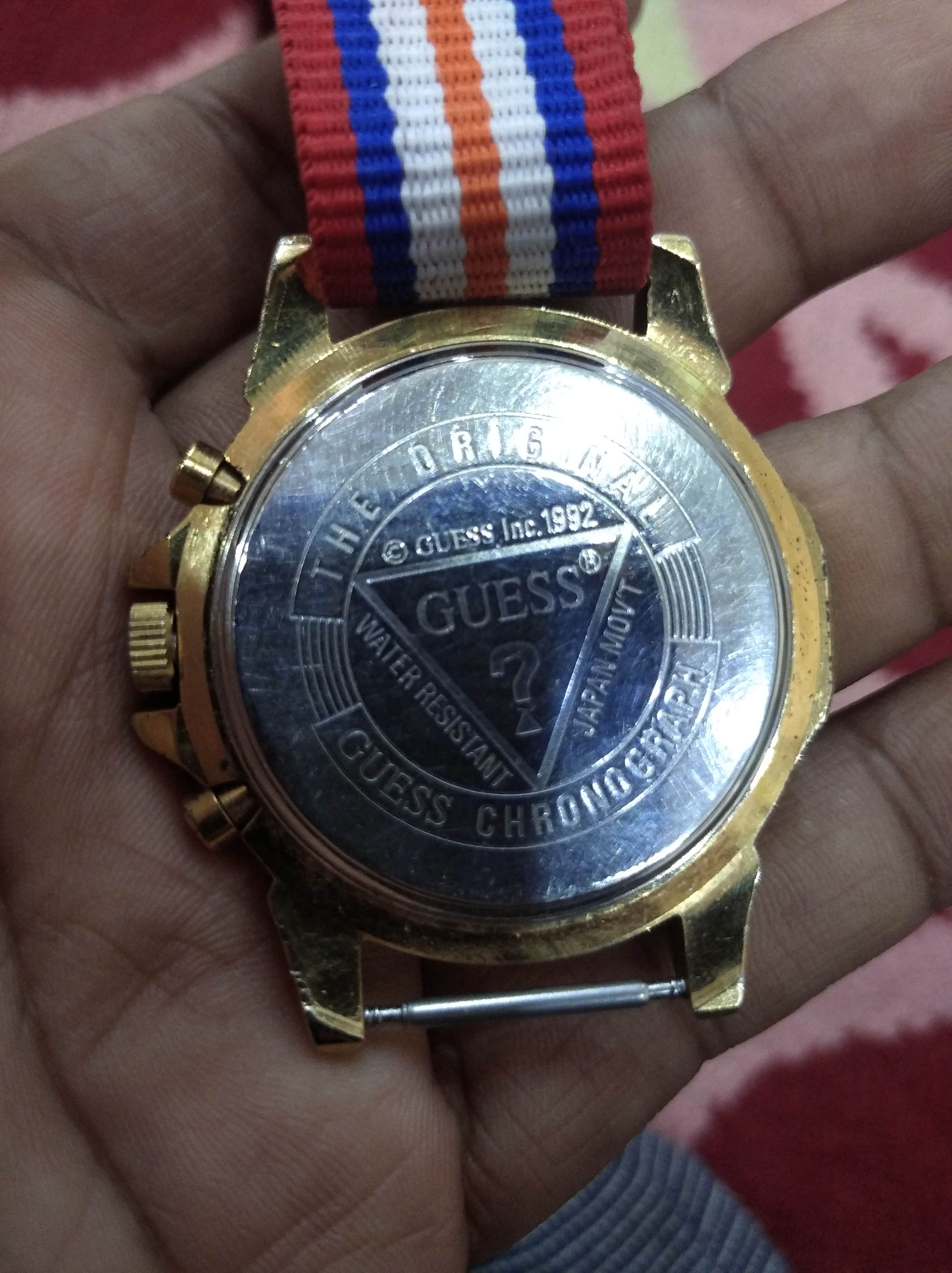 Guess × Vintage Vintage guess quartz chronograph watch Size ONE SIZE - 3 Thumbnail