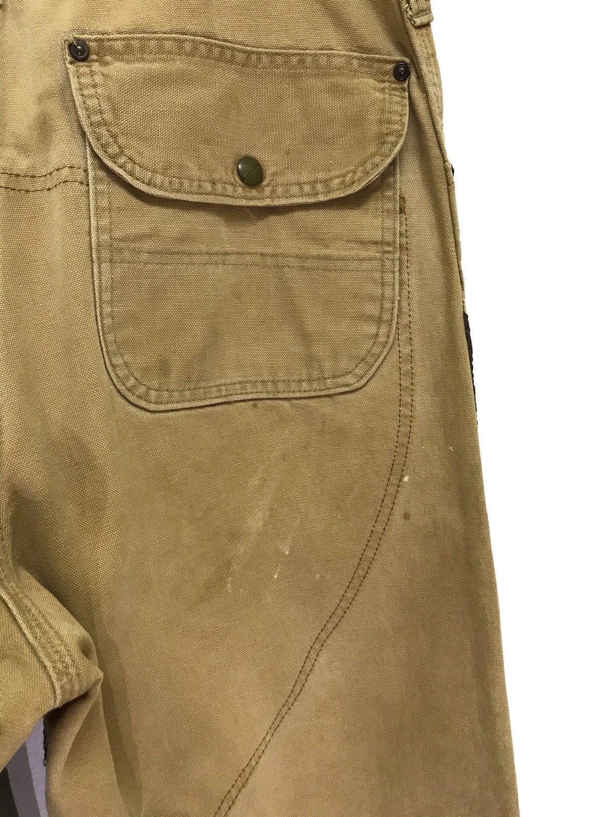 Carhartt 🛠Rare Vtg 70s Carhartt Cotton Duck Nylon Attached Regular Size US 32 / EU 48 - 12 Thumbnail