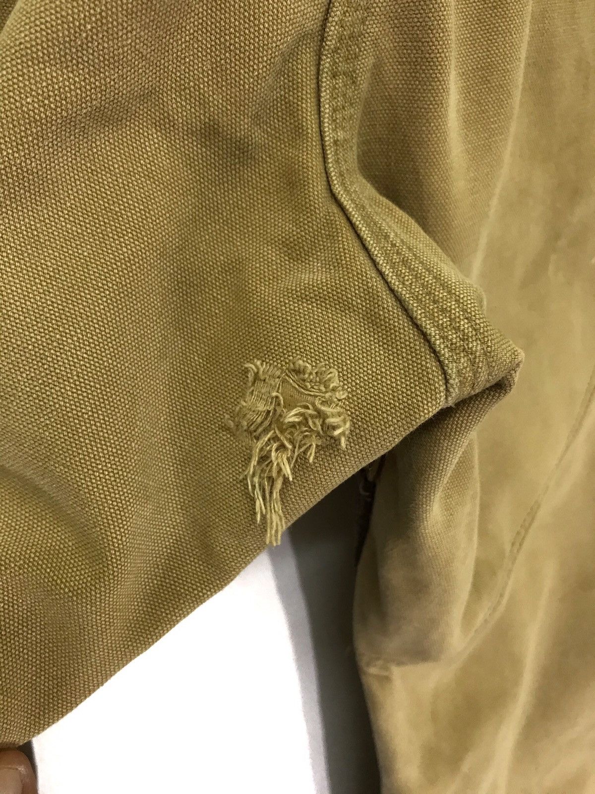 Carhartt 🛠Rare Vtg 70s Carhartt Cotton Duck Nylon Attached Regular Size US 32 / EU 48 - 11 Thumbnail