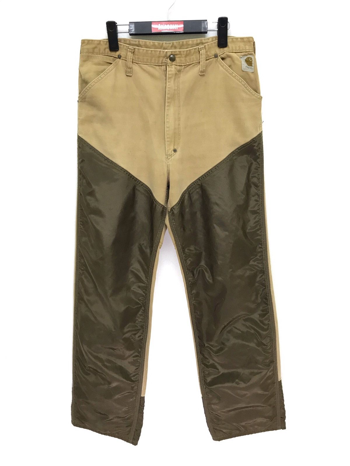 Carhartt 🛠Rare Vtg 70s Carhartt Cotton Duck Nylon Attached Regular Size US 32 / EU 48 - 2 Thumbnail