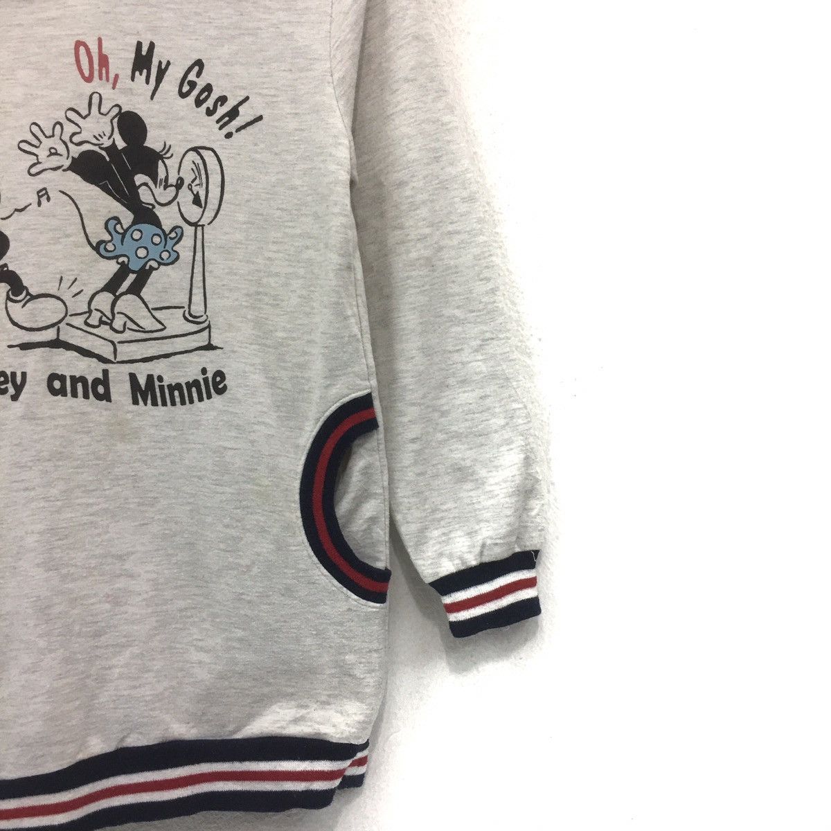 Cartoon Network × Disney × Mickey Mouse Mickey Mouse Sweatshirt Hoodie Biglogo Mickey Minnie Design Size US XS / EU 42 / 0 - 5 Thumbnail