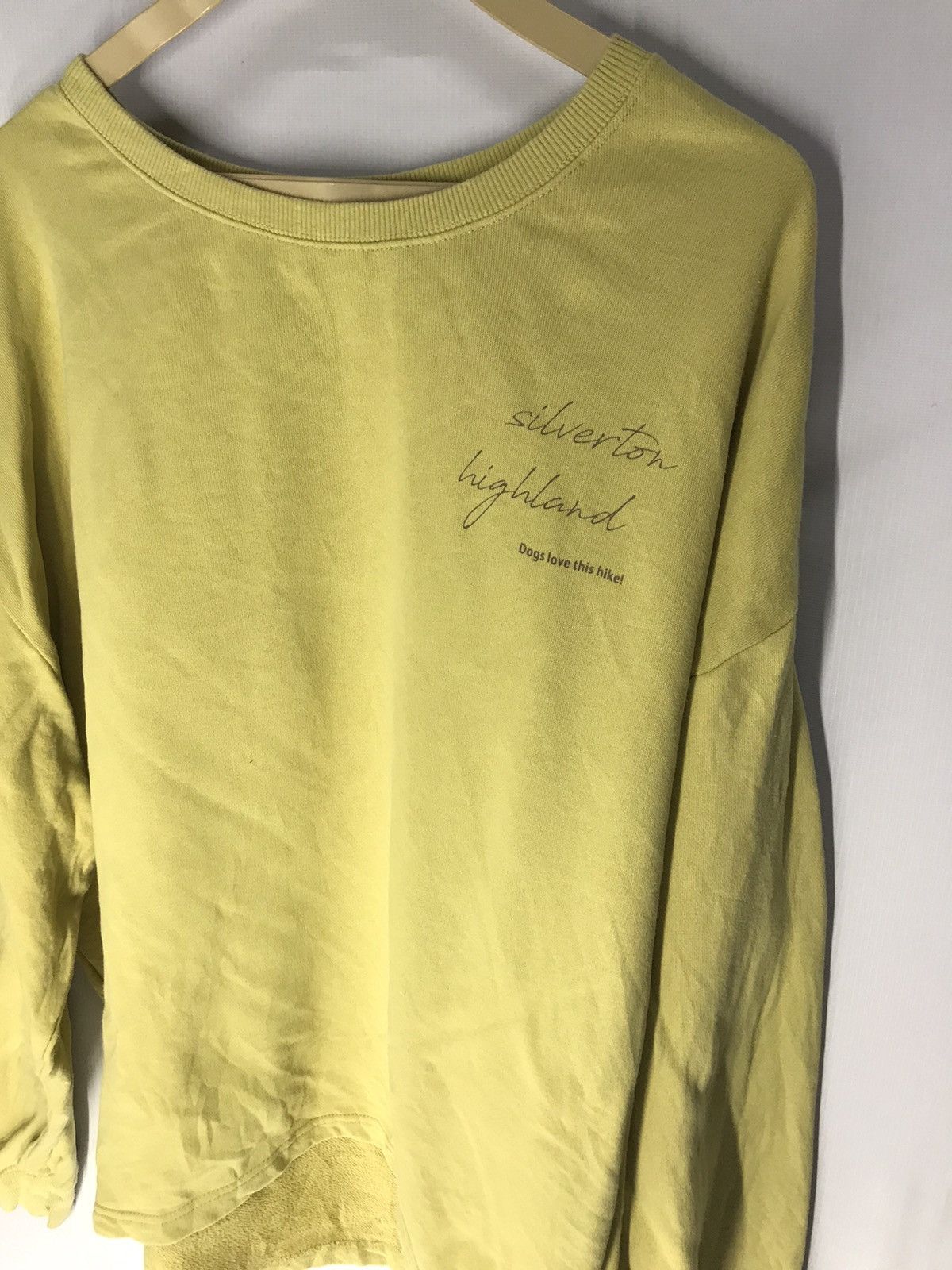 Japanese Brand Silverton highland spellout beggie sweatshirt by tag machine Size US M / EU 48-50 / 2 - 5 Thumbnail