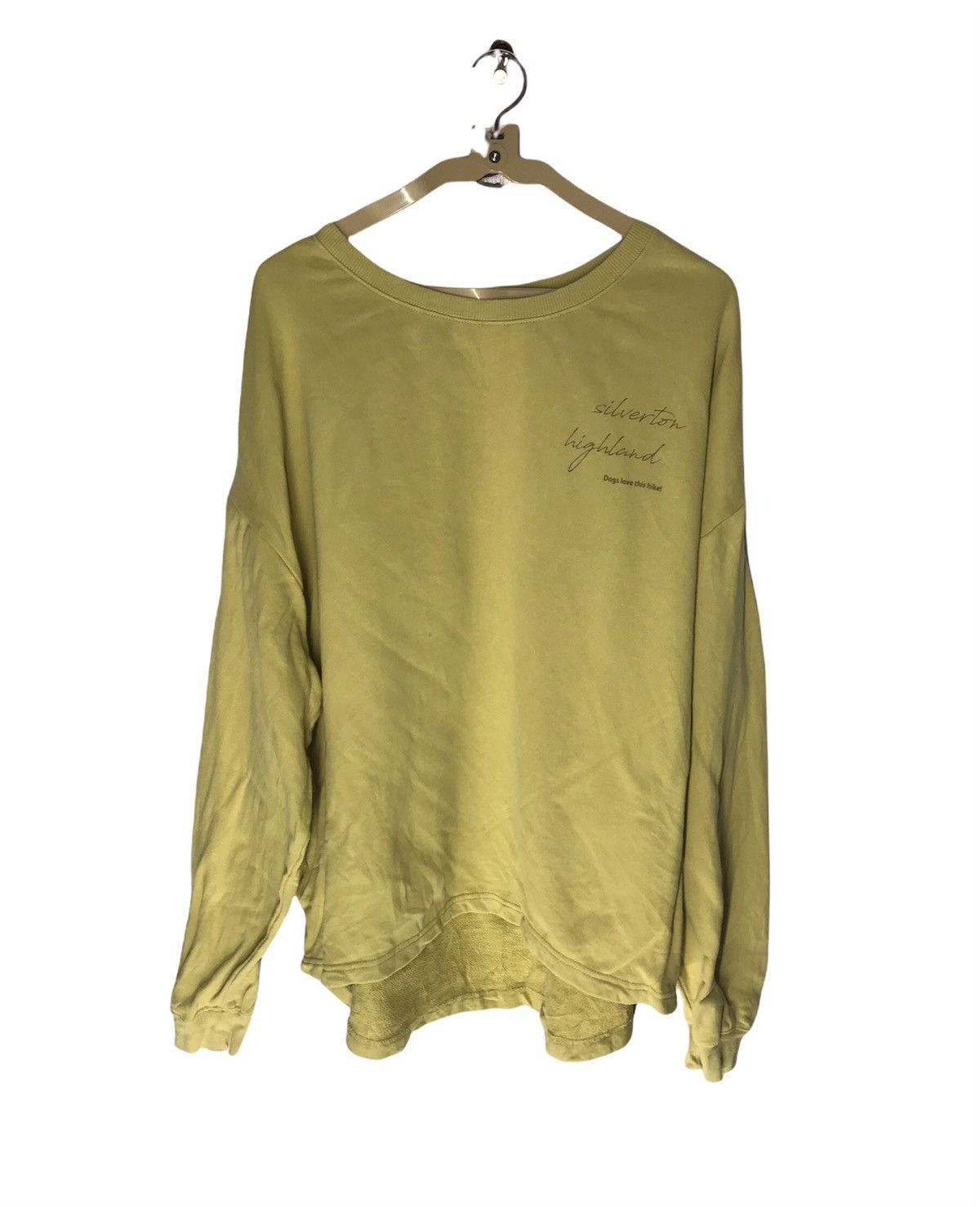 Japanese Brand Silverton highland spellout beggie sweatshirt by tag machine Size US M / EU 48-50 / 2 - 1 Thumbnail