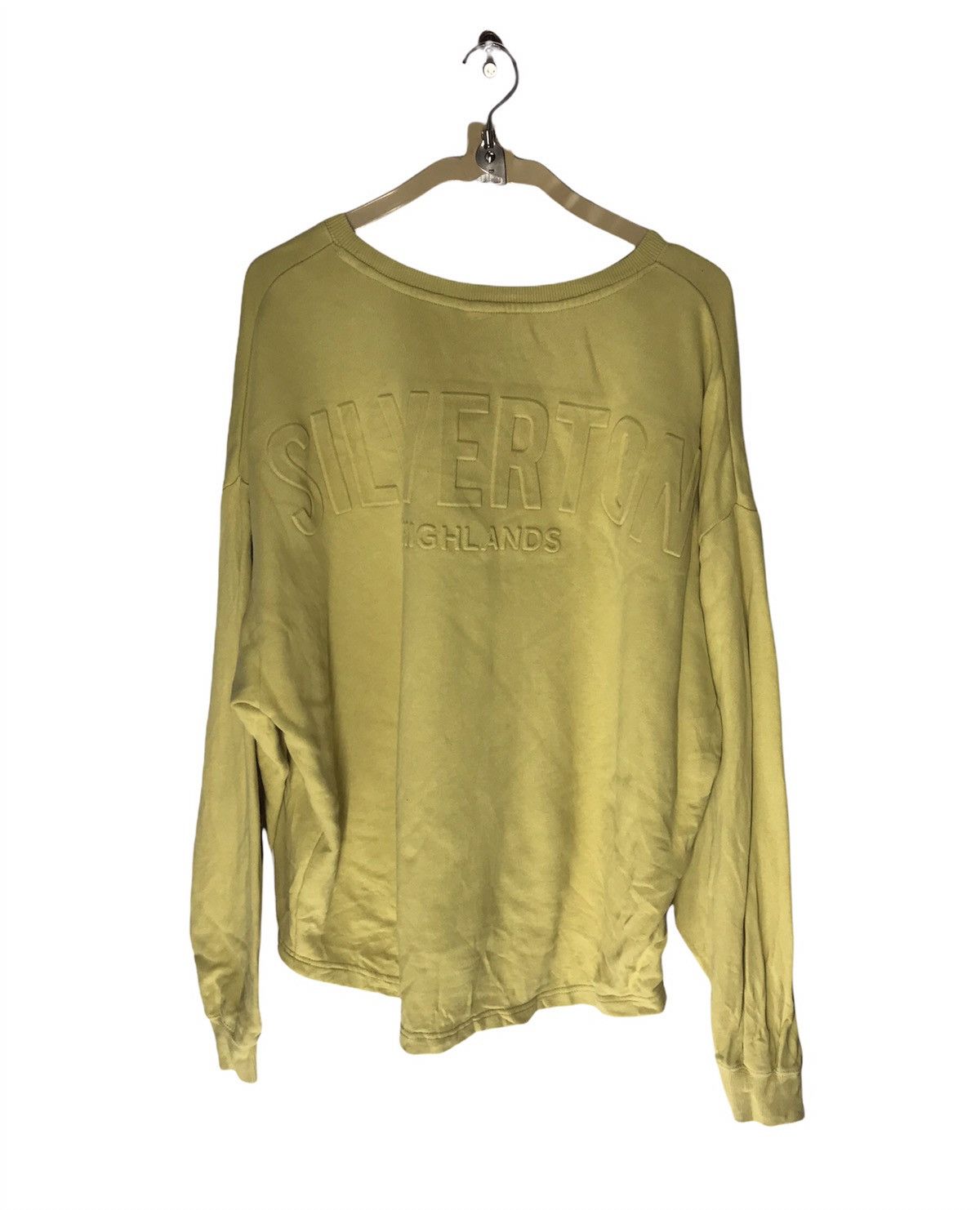 Japanese Brand Silverton highland spellout beggie sweatshirt by tag machine Size US M / EU 48-50 / 2 - 2 Thumbnail