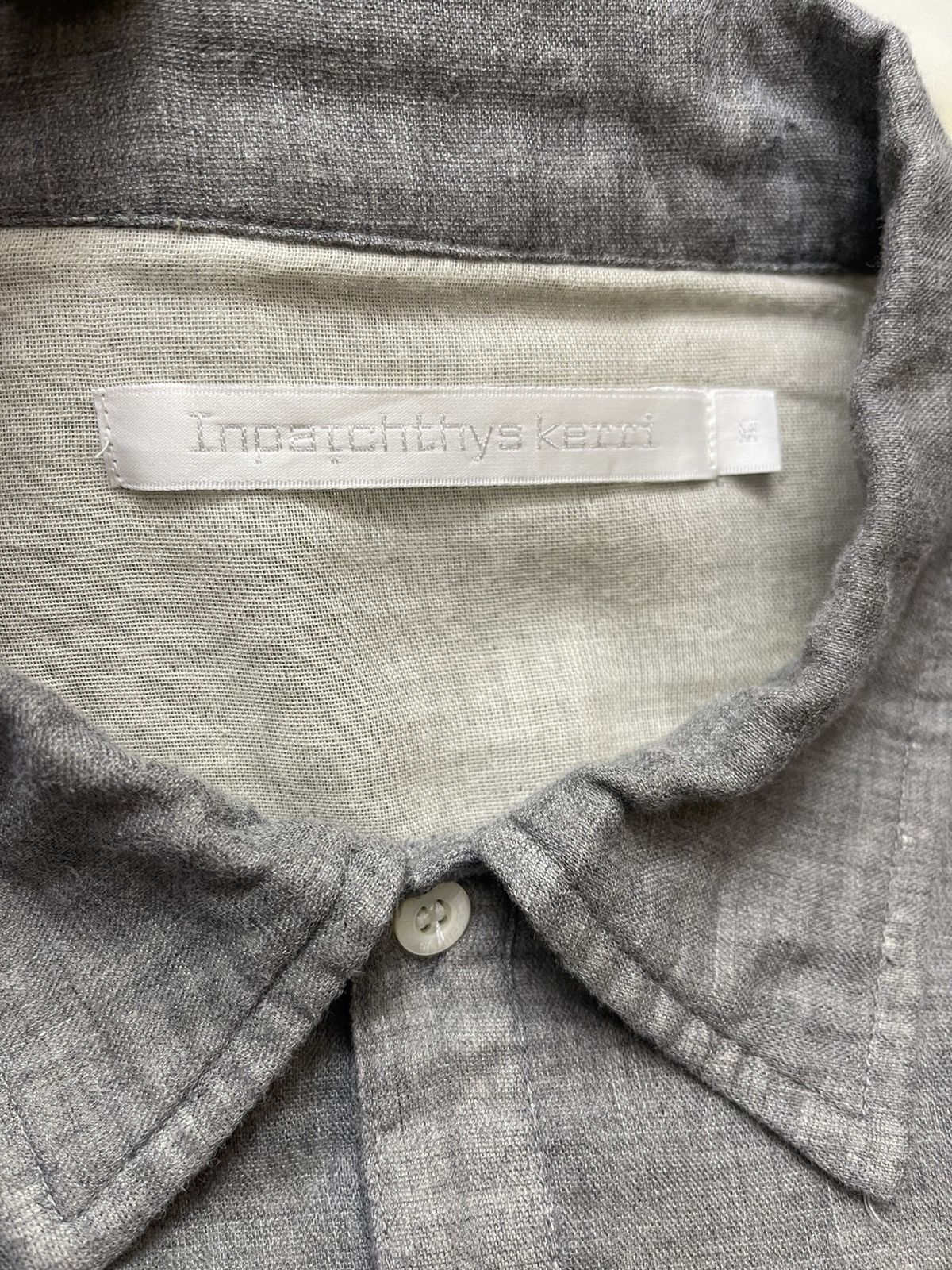 Japanese Brand Inpaichthys Kerri Hybrid Patchwork Polo Shirt Size US M / EU 48-50 / 2 - 7 Thumbnail
