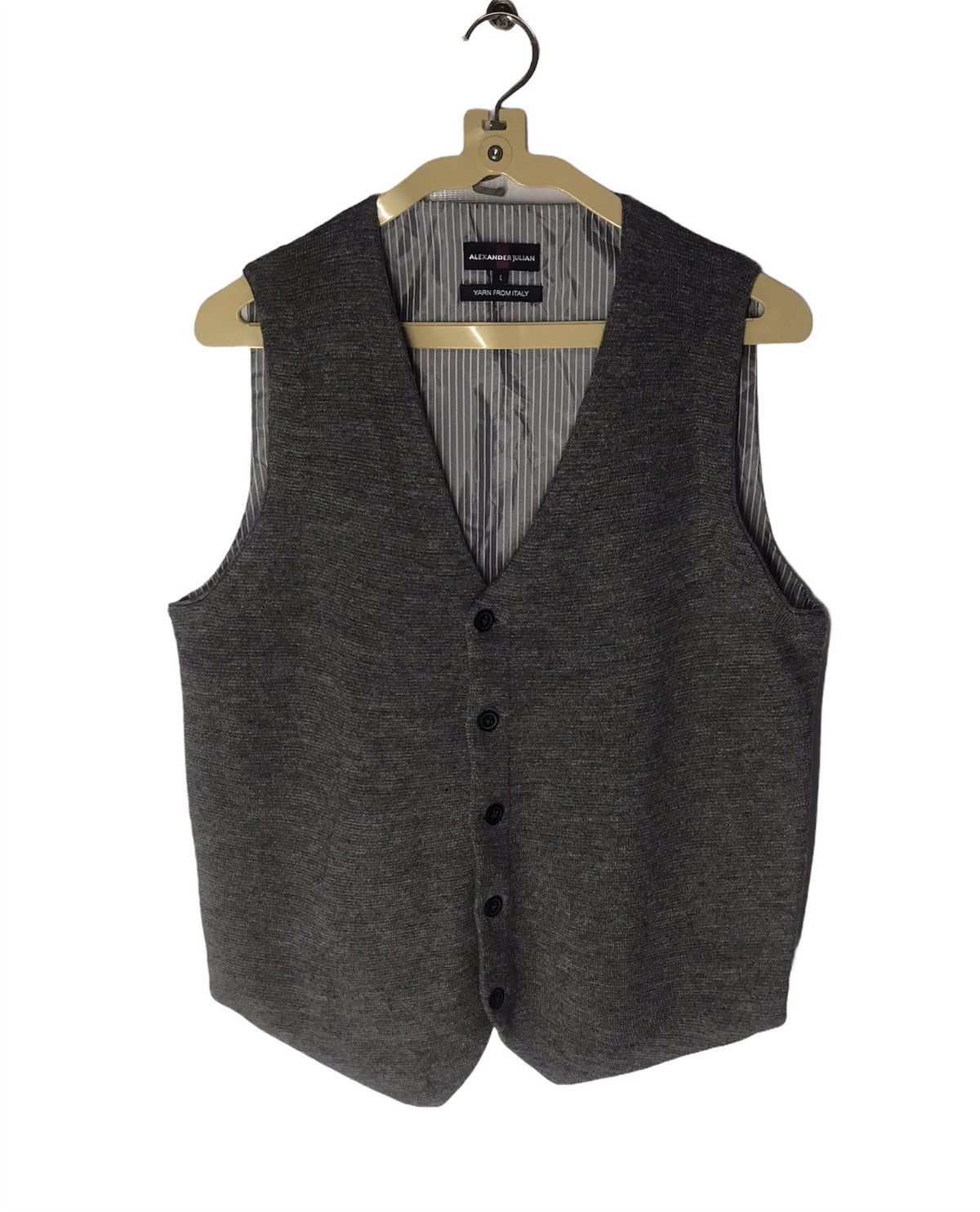 Alexander Julian Alexander Julian vest yarn from italy Size US M / EU 48-50 / 2 - 1 Thumbnail
