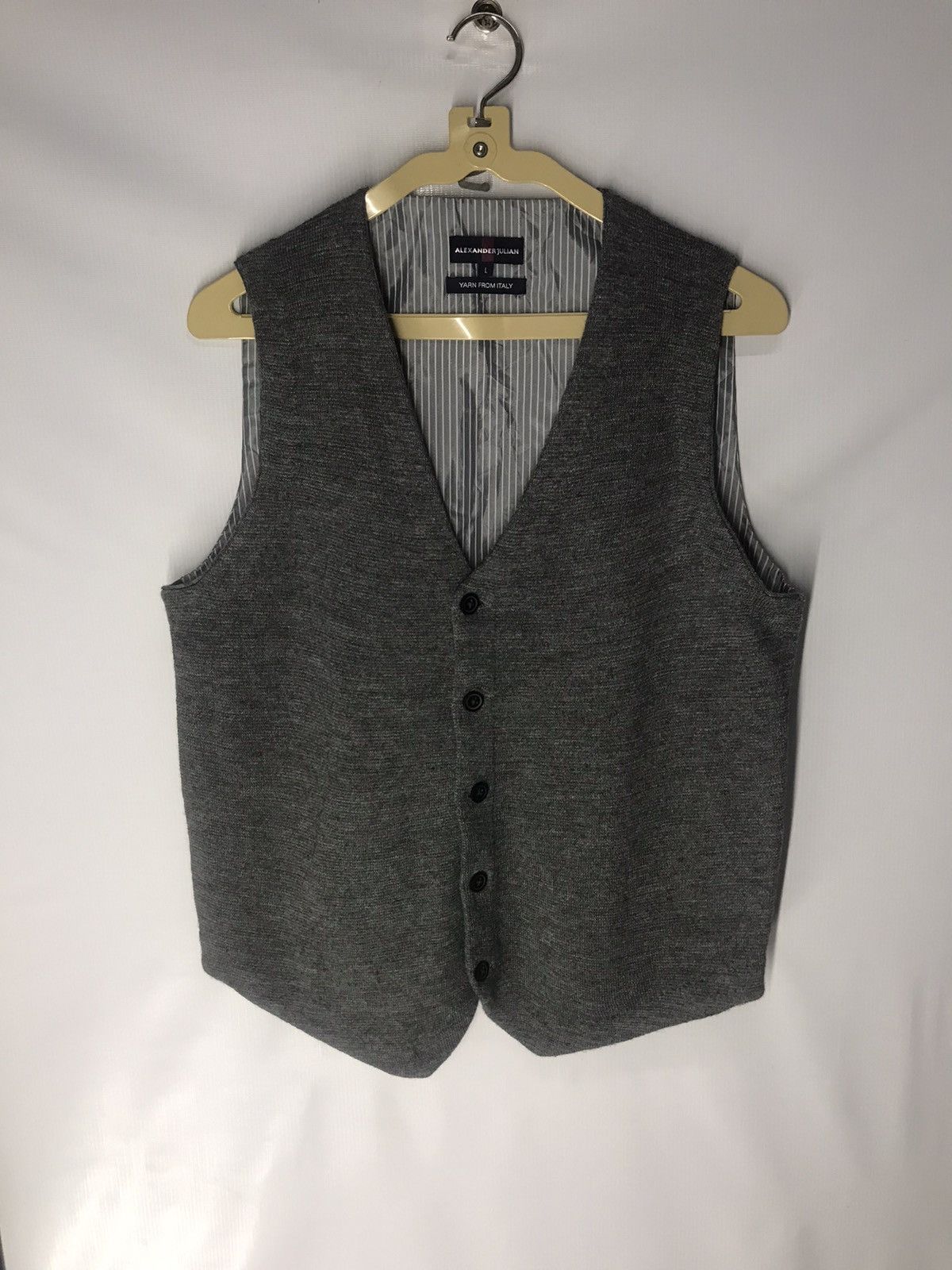 Alexander Julian Alexander Julian vest yarn from italy Size US M / EU 48-50 / 2 - 7 Thumbnail