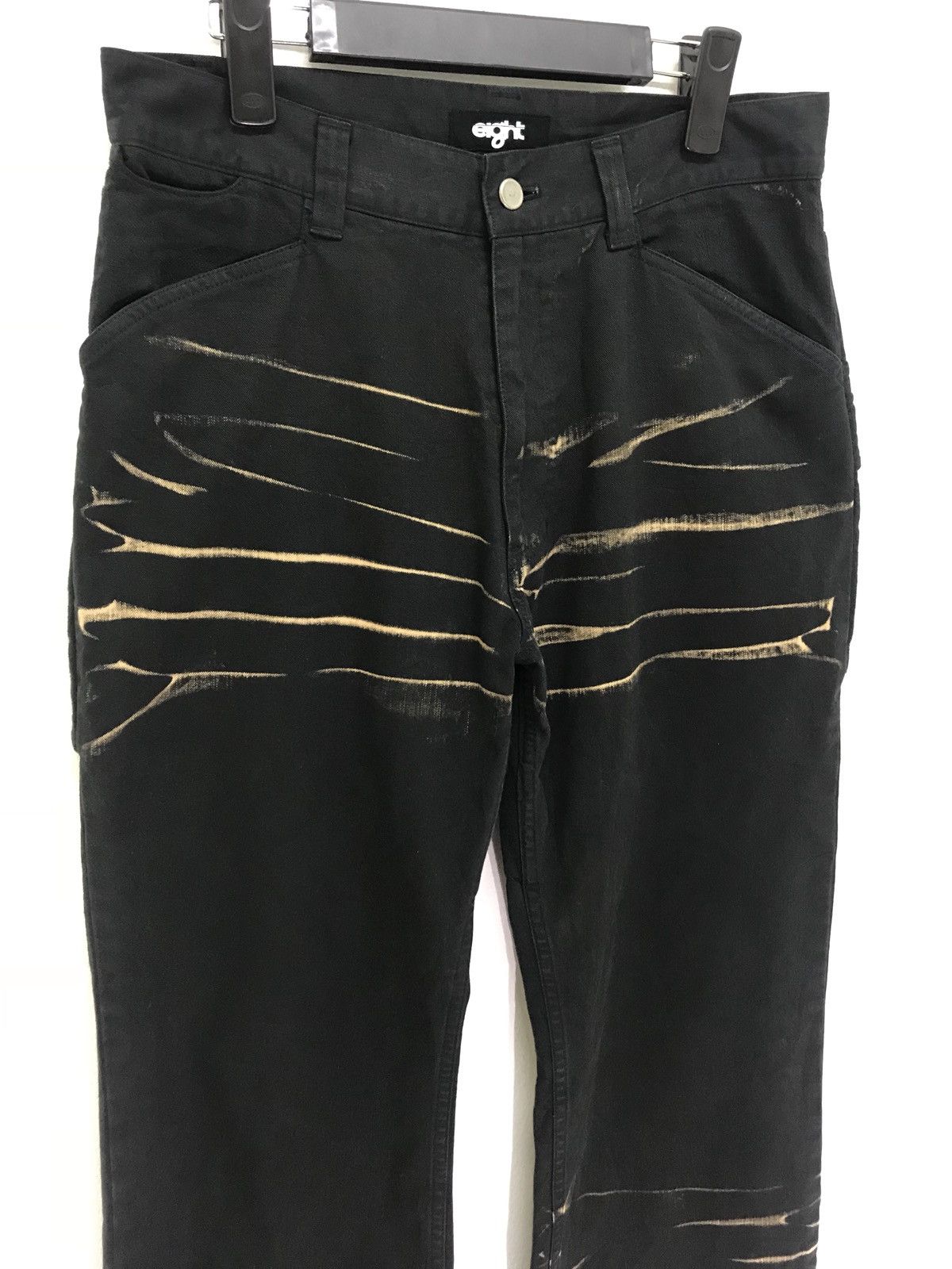 Japanese Brand Made in Japan Eight Striped Pant Regular Size US 31 - 3 Thumbnail