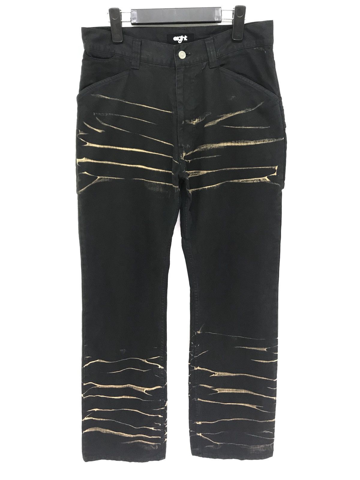 Japanese Brand Made in Japan Eight Striped Pant Regular Size US 31 - 1 Thumbnail