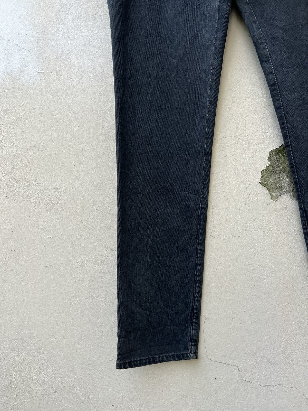 Brunello Cucinelli Brunello Cucileni Fade Black Denim Skinny Pant Size US 36 / EU 52 - 10 Thumbnail
