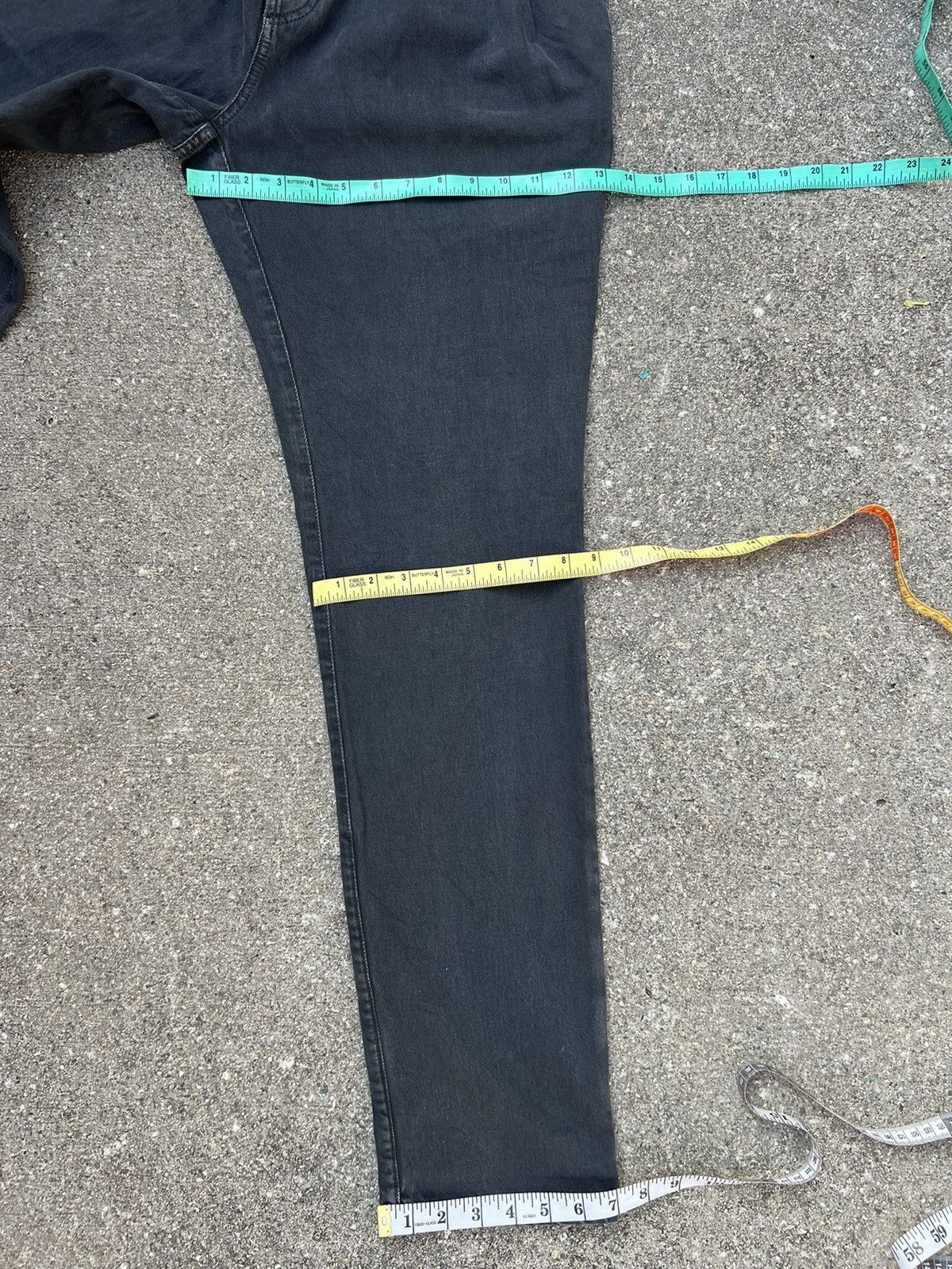 Brunello Cucinelli Brunello Cucileni Fade Black Denim Skinny Pant Size US 36 / EU 52 - 3 Thumbnail