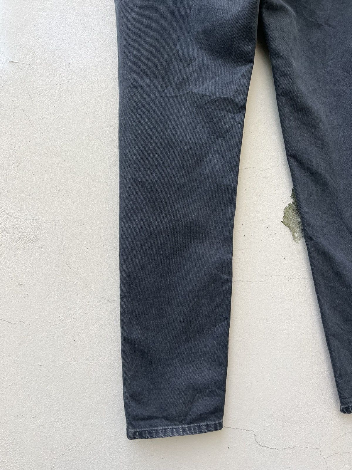 Brunello Cucinelli Brunello Cucileni Fade Black Denim Skinny Pant Size US 36 / EU 52 - 17 Thumbnail