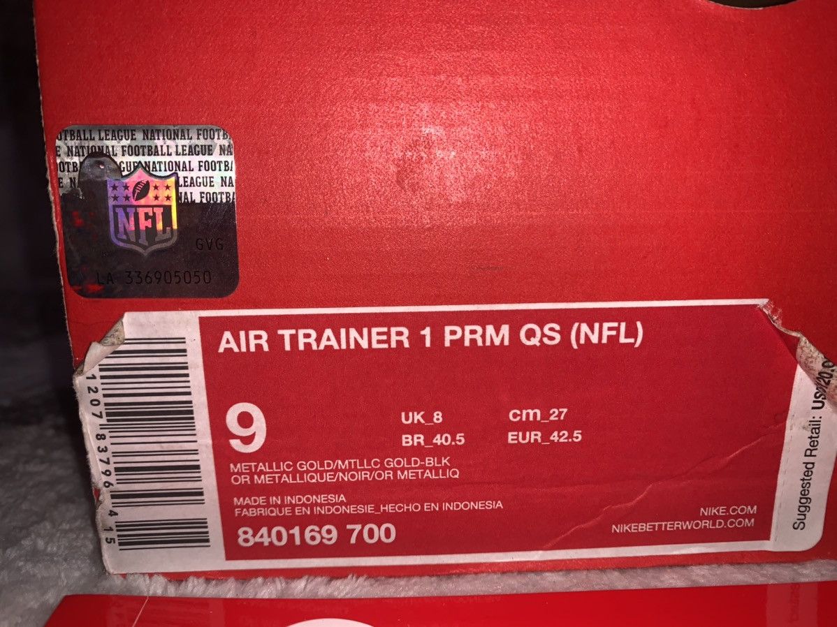 Nike Nike “ Superbowl “ Sz.9M Size US 9 / EU 42 - 12 Thumbnail