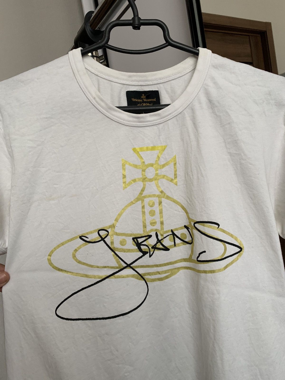 Vivienne Westwood Vivienne Westwood Anglomania T-Shirt Big Logo Size US L / EU 52-54 / 3 - 3 Thumbnail