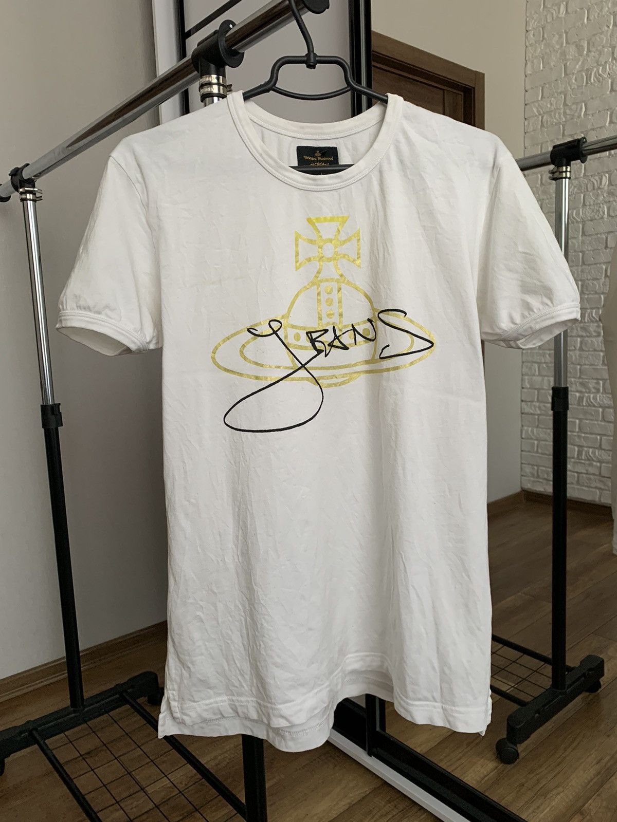 Vivienne Westwood Vivienne Westwood Anglomania T-Shirt Big Logo Size US L / EU 52-54 / 3 - 1 Thumbnail