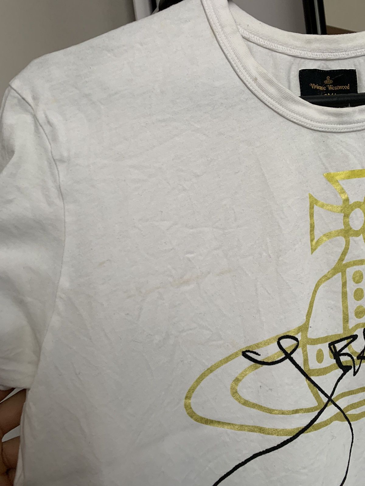 Vivienne Westwood Vivienne Westwood Anglomania T-Shirt Big Logo Size US L / EU 52-54 / 3 - 7 Thumbnail