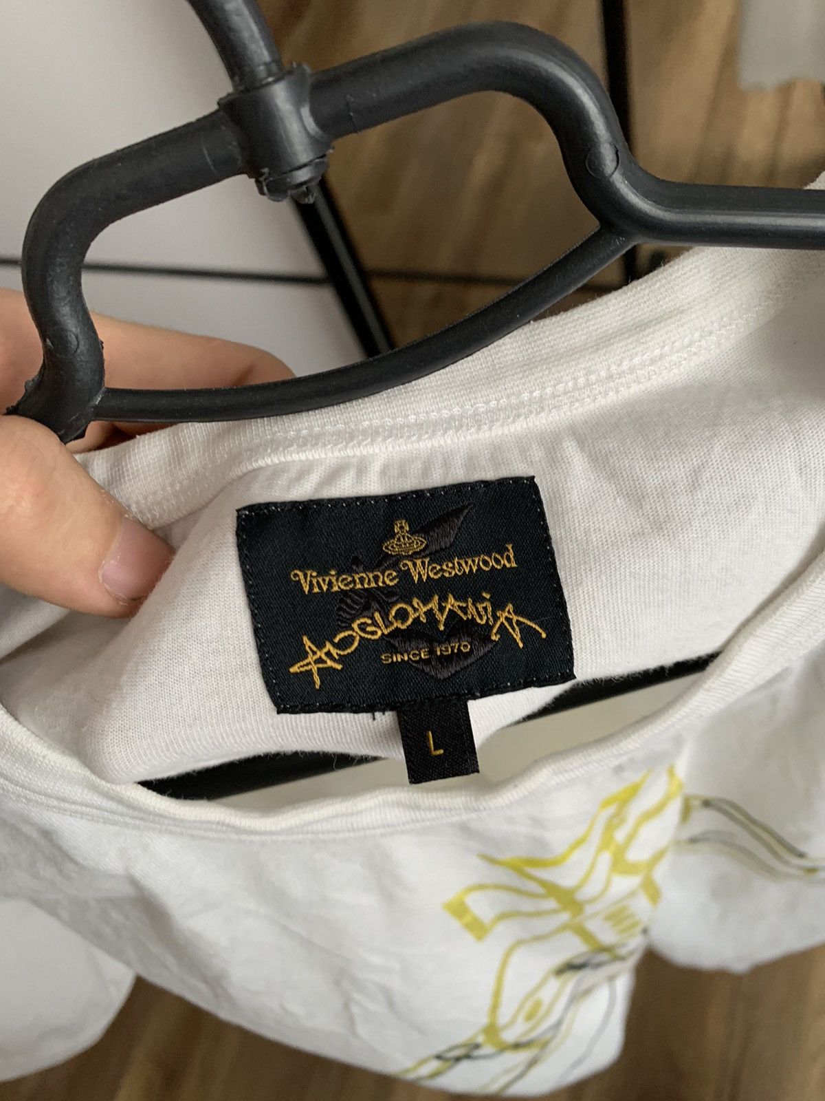 Vivienne Westwood Vivienne Westwood Anglomania T-Shirt Big Logo Size US L / EU 52-54 / 3 - 4 Thumbnail