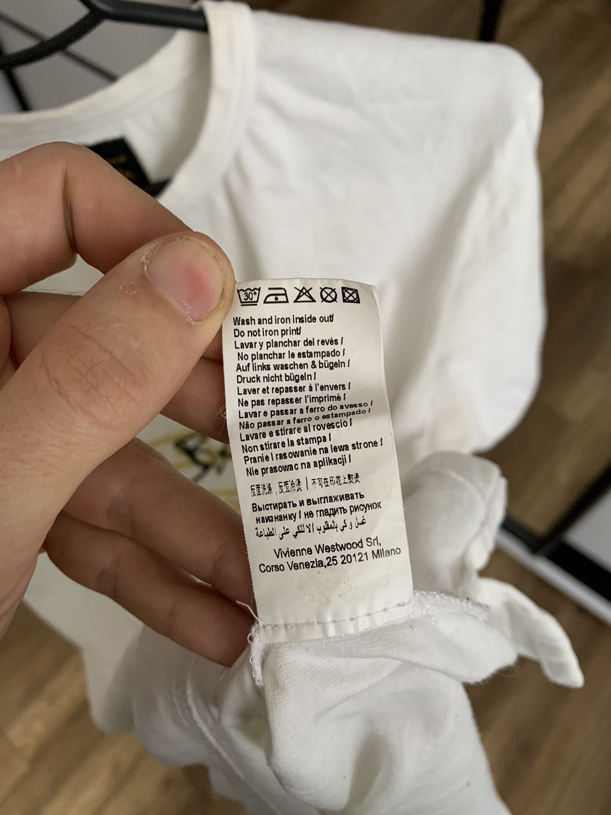 Vivienne Westwood Vivienne Westwood Anglomania T-Shirt Big Logo Size US L / EU 52-54 / 3 - 6 Thumbnail