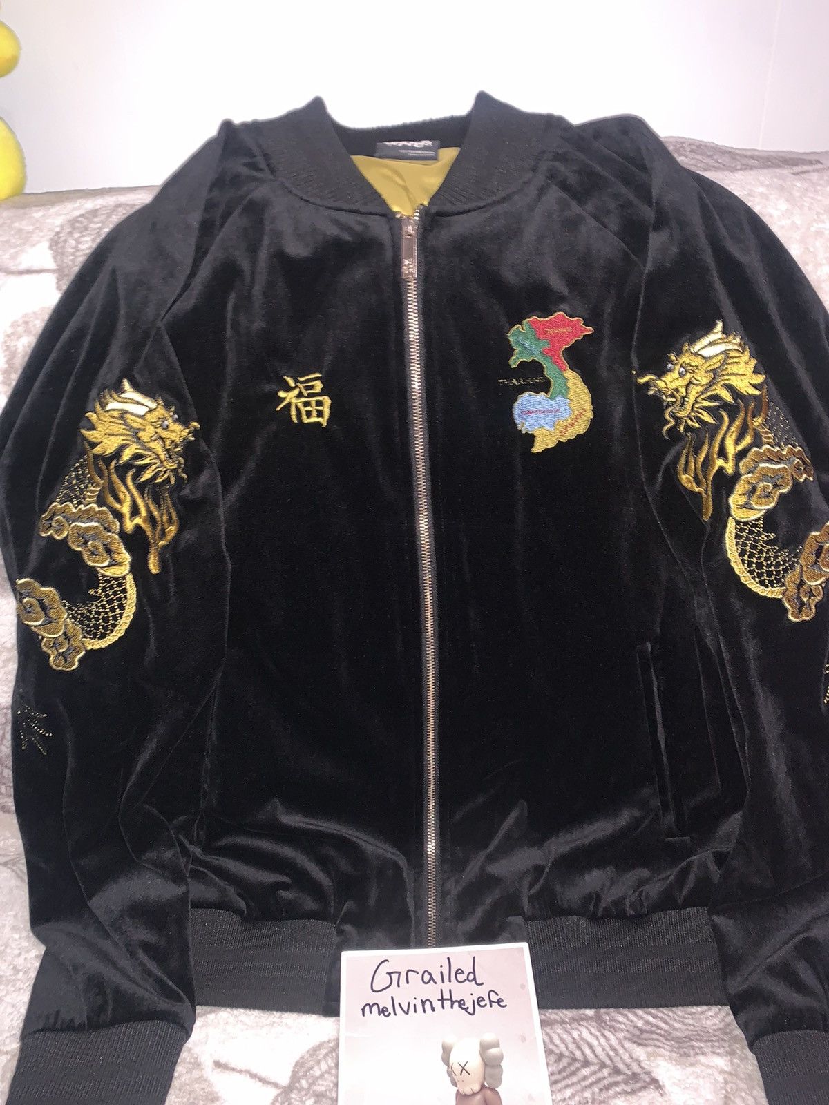 Entree Lifestyle Velour Embroidered Jacket Sz.M Size US M / EU 48-50 / 2 - 3 Thumbnail
