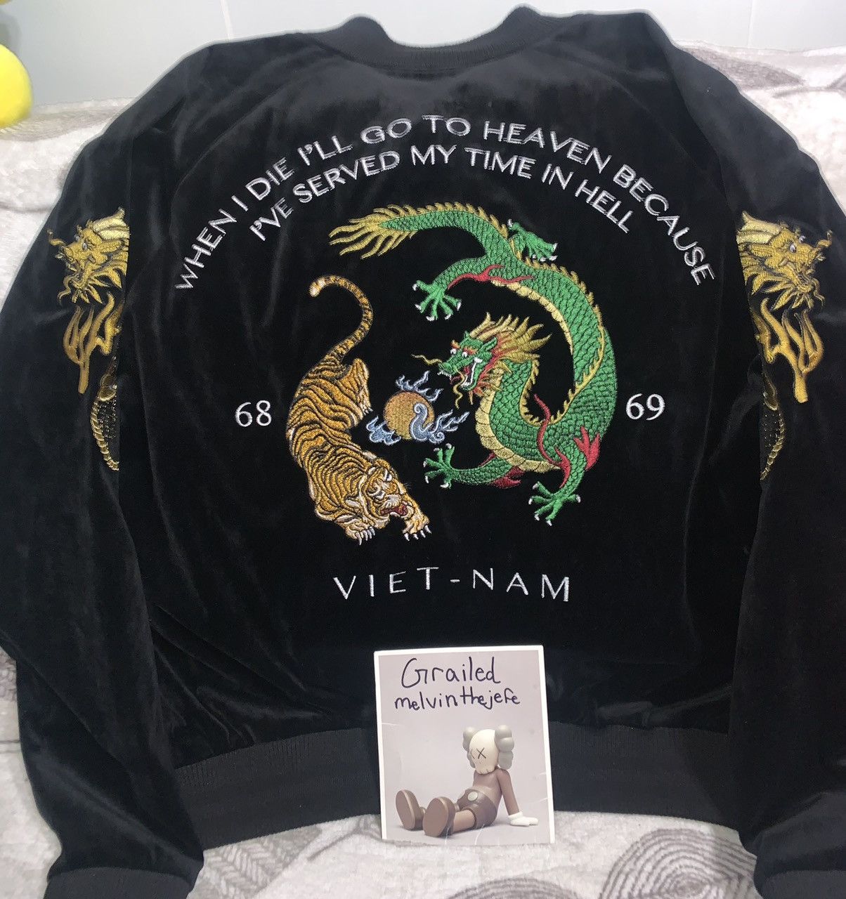 Entree Lifestyle Velour Embroidered Jacket Sz.M Size US M / EU 48-50 / 2 - 1 Thumbnail