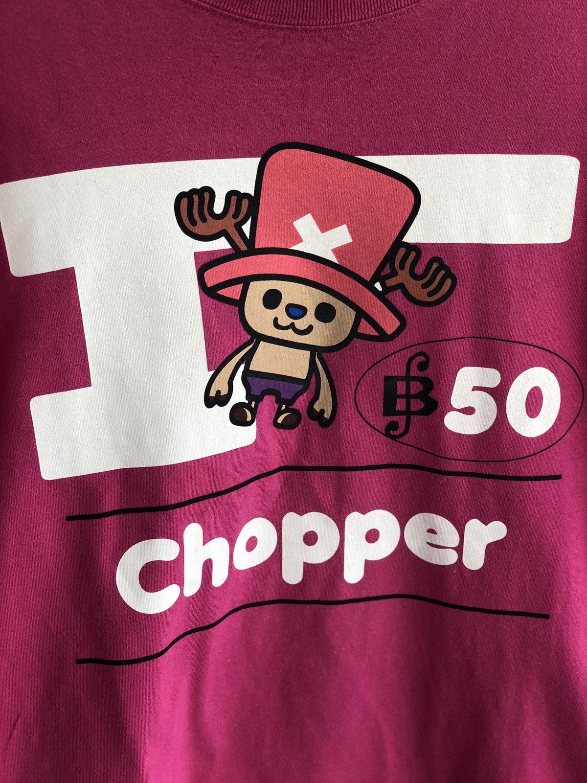 Japanese Brand Vintage Anime t shirt Chopper 50 Size US L / EU 52-54 / 3 - 3 Thumbnail