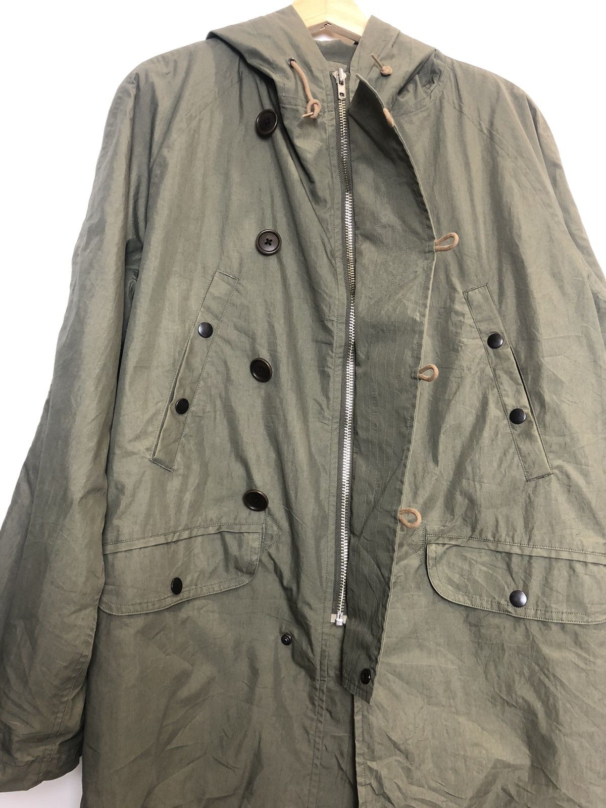 Margaret Howell Margaret Howell Long Coat Double Breasted Size US L / EU 52-54 / 3 - 11 Thumbnail