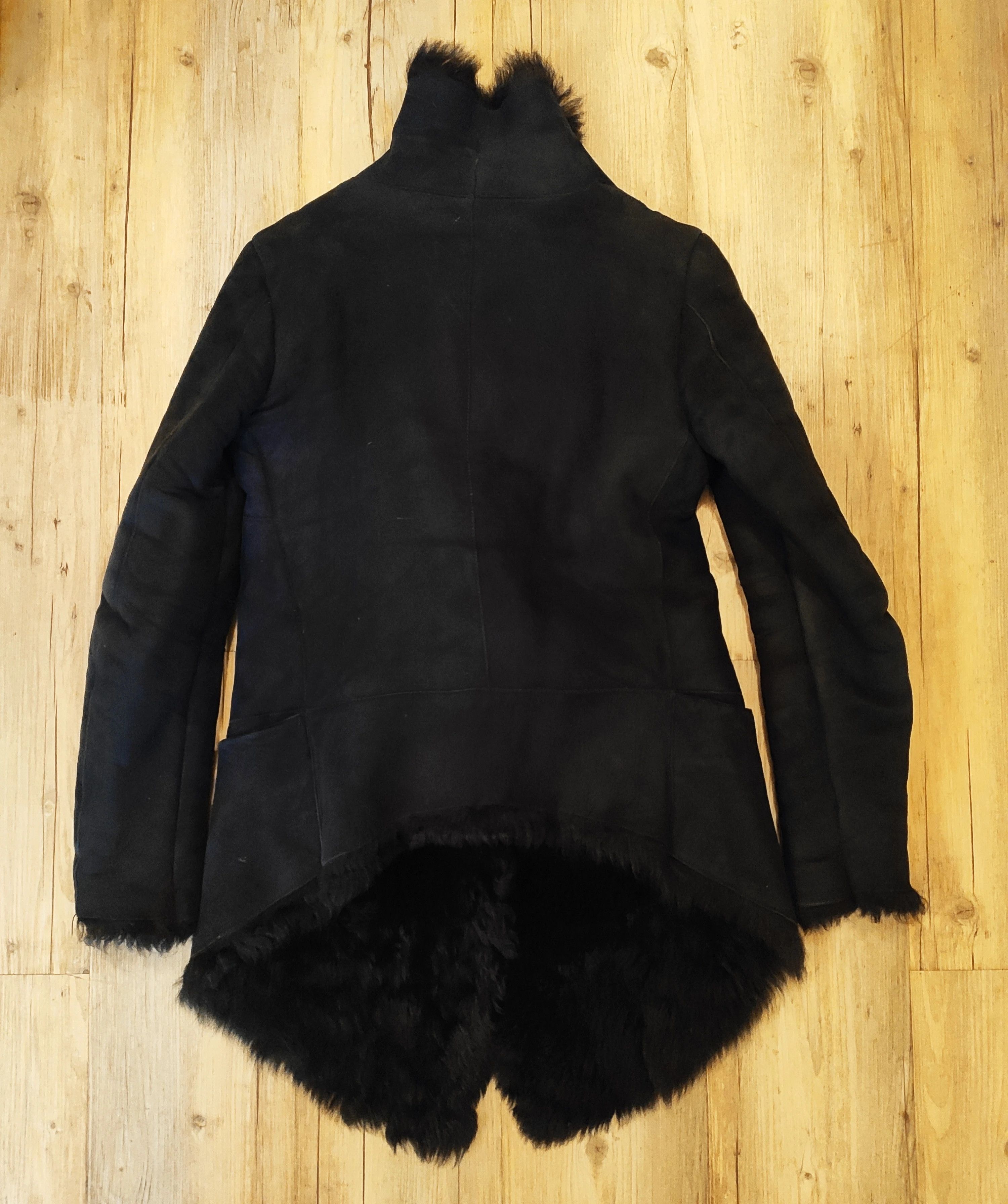 Giorgio Brato Asymmetrical shearling coat Size US XXS / EU 40 - 5 Thumbnail