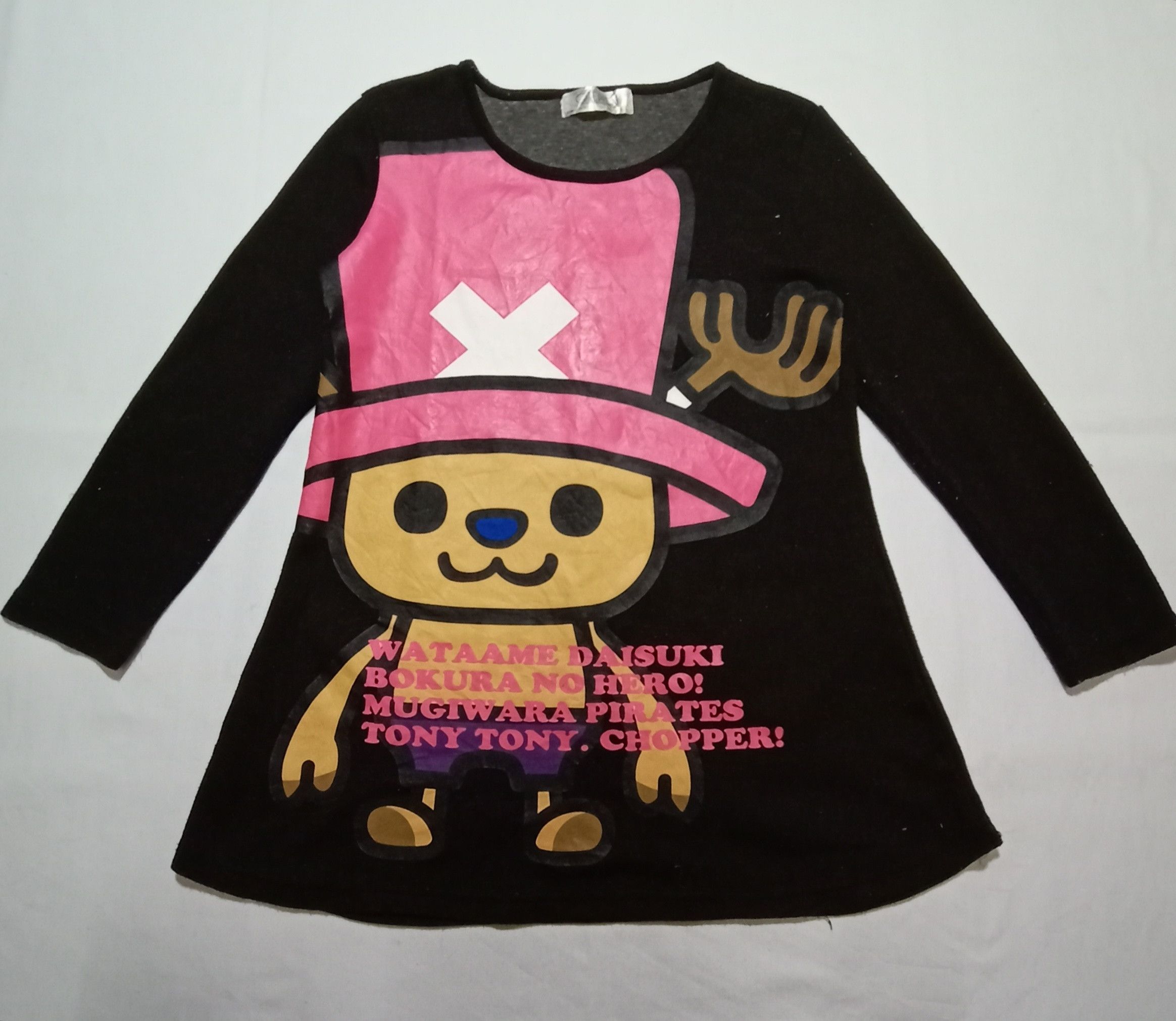 Cartoon Network One Peace X Chopper Man Long Sleeve Shirt/Sweatshirt Size S / US 4 / IT 40 - 1 Thumbnail