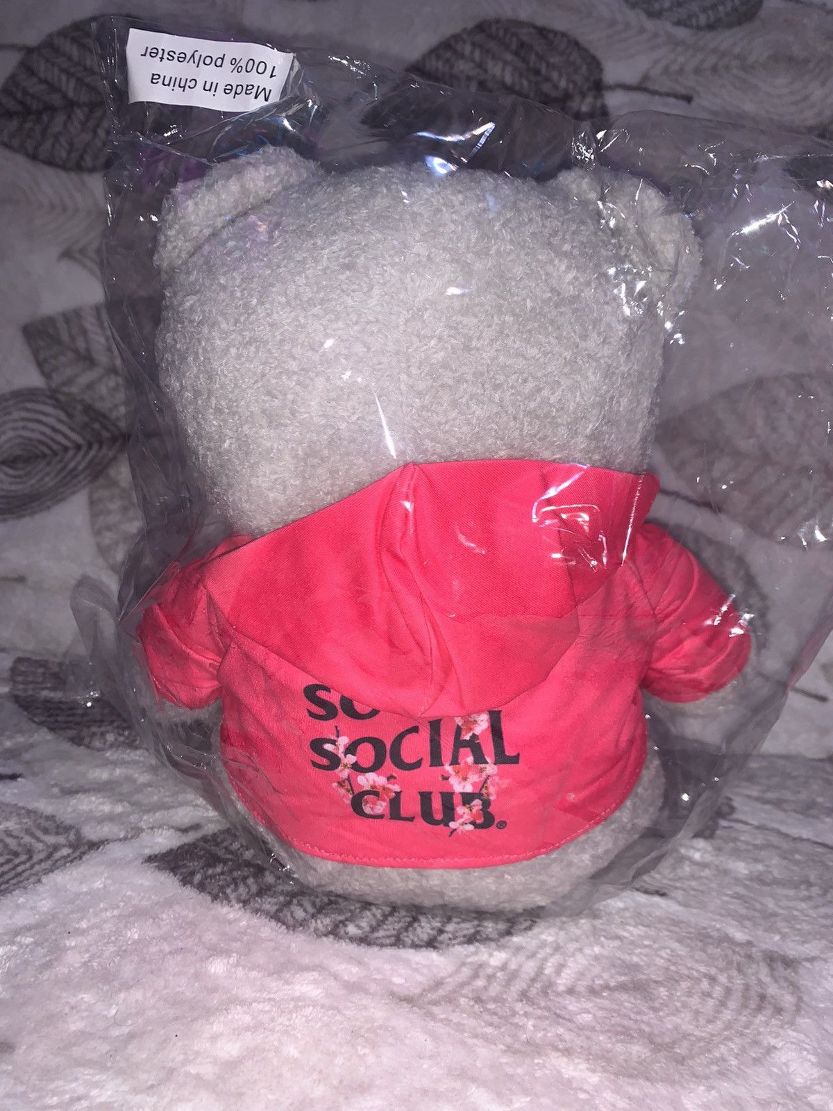 Anti Social Social Club Anti Social Social Club “ Baby Doubts “ Plush Bear Size ONE SIZE - 2 Thumbnail
