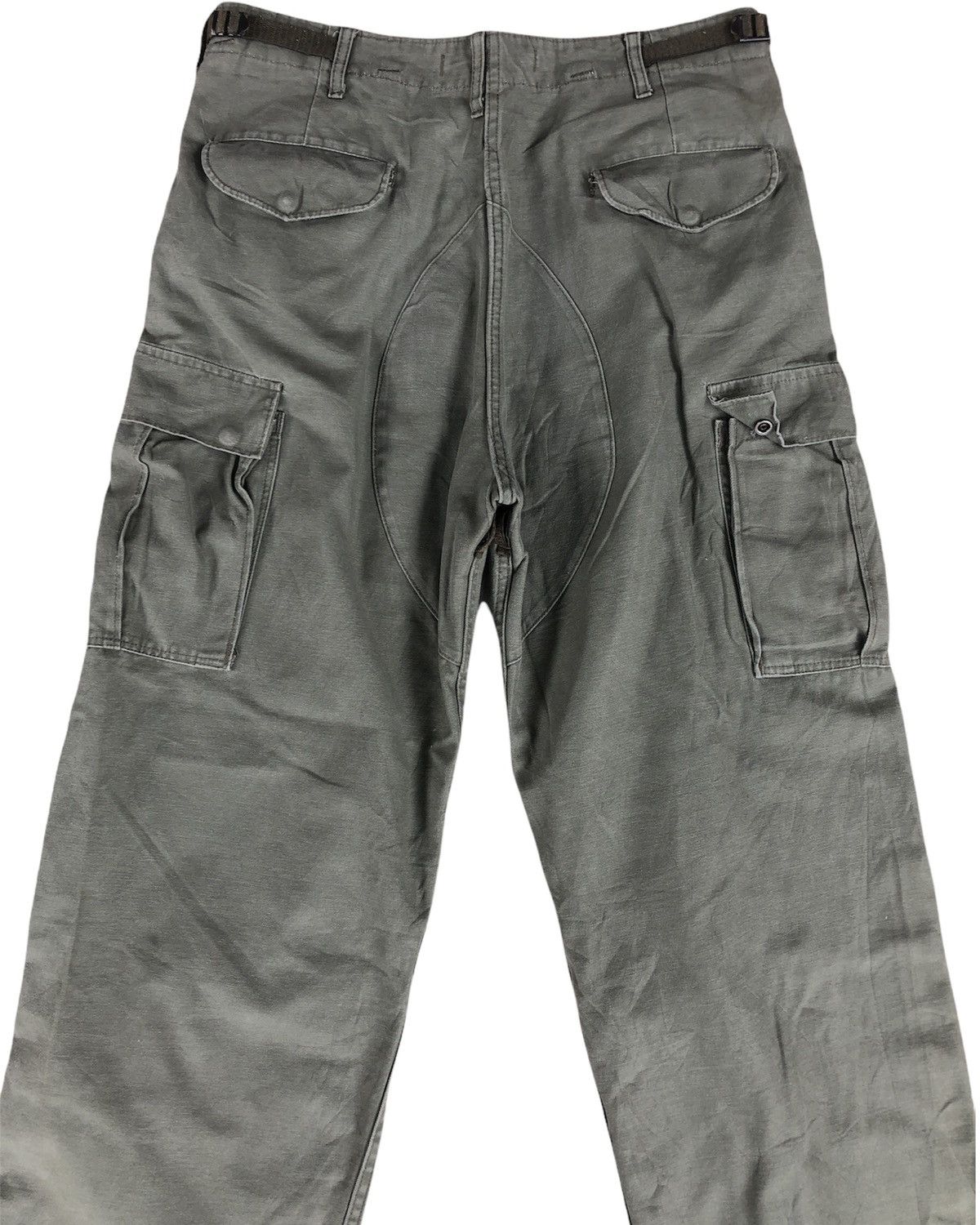 Vintage Vintage Army Cargo Pants Tactical Pocket Olive Size US 32 / EU 48 - 4 Thumbnail