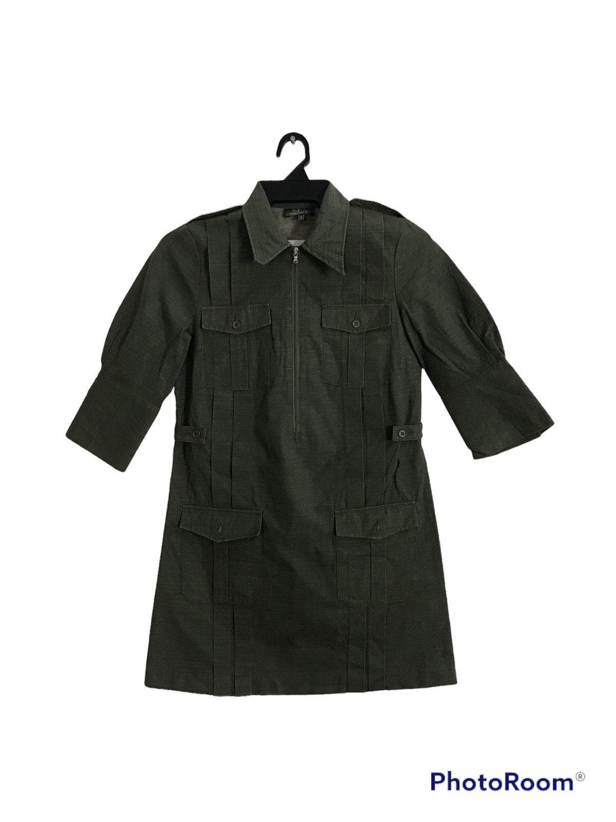 A.P.C. × Vintage A.P.C Luxury Denim Shirt Work Casual Parka K1064j Size S / US 4 / IT 40 - 1 Thumbnail