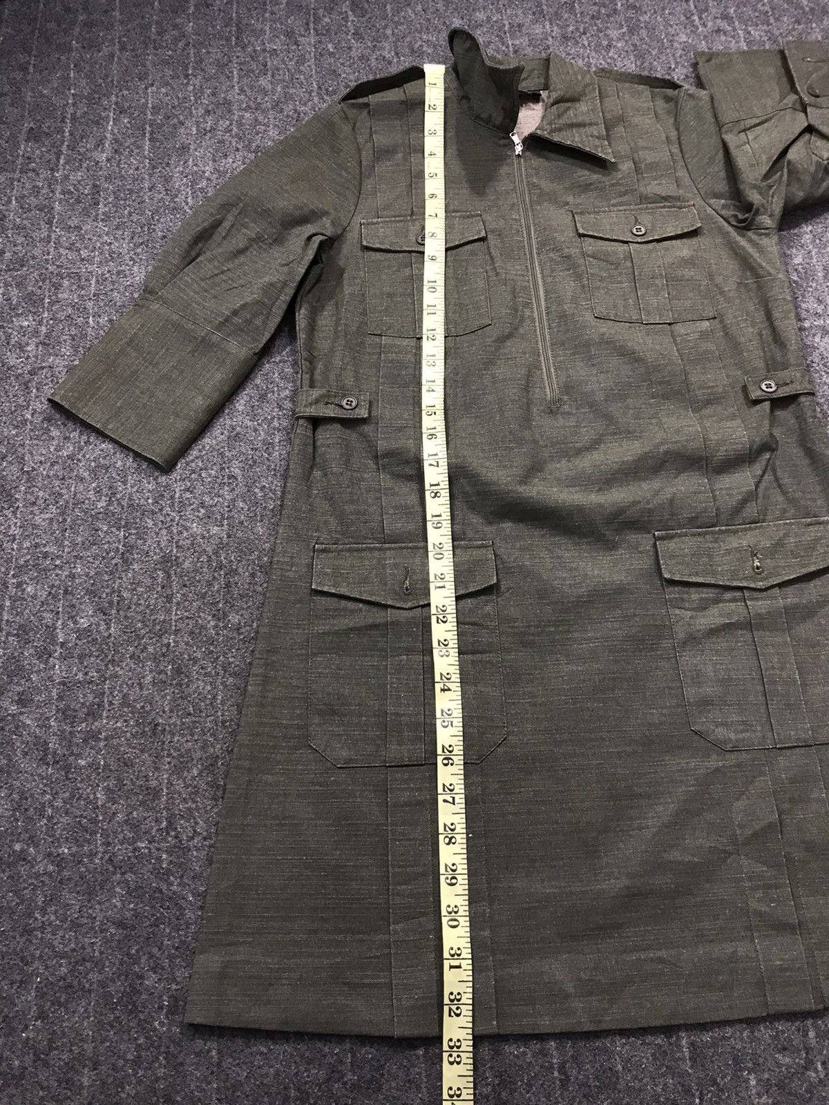 A.P.C. × Vintage A.P.C Luxury Denim Shirt Work Casual Parka K1064j Size S / US 4 / IT 40 - 10 Thumbnail