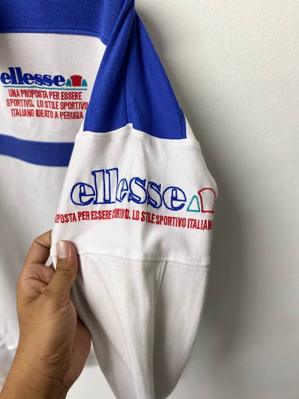 Ellesse Vintage 90s Ellesse sweatshirt Embroided Logo Size US M / EU 48-50 / 2 - 6 Thumbnail