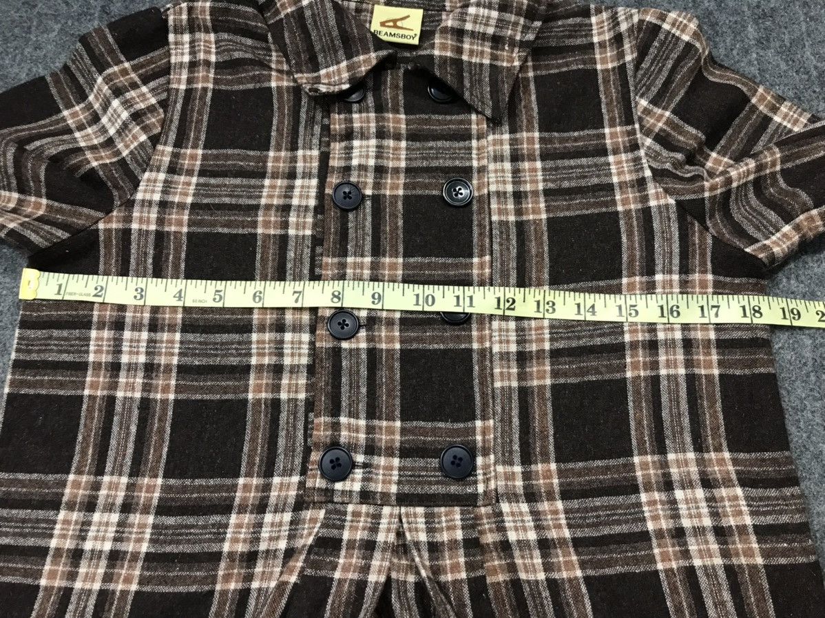 Beams Plus Beamsboy Thick Double Breasted Jacket Checked K1069j Size US S / EU 44-46 / 1 - 9 Thumbnail