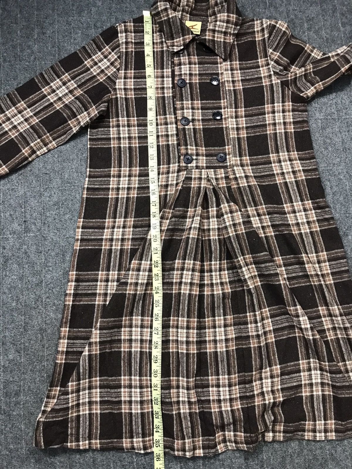 Beams Plus Beamsboy Thick Double Breasted Jacket Checked K1069j Size US S / EU 44-46 / 1 - 10 Thumbnail