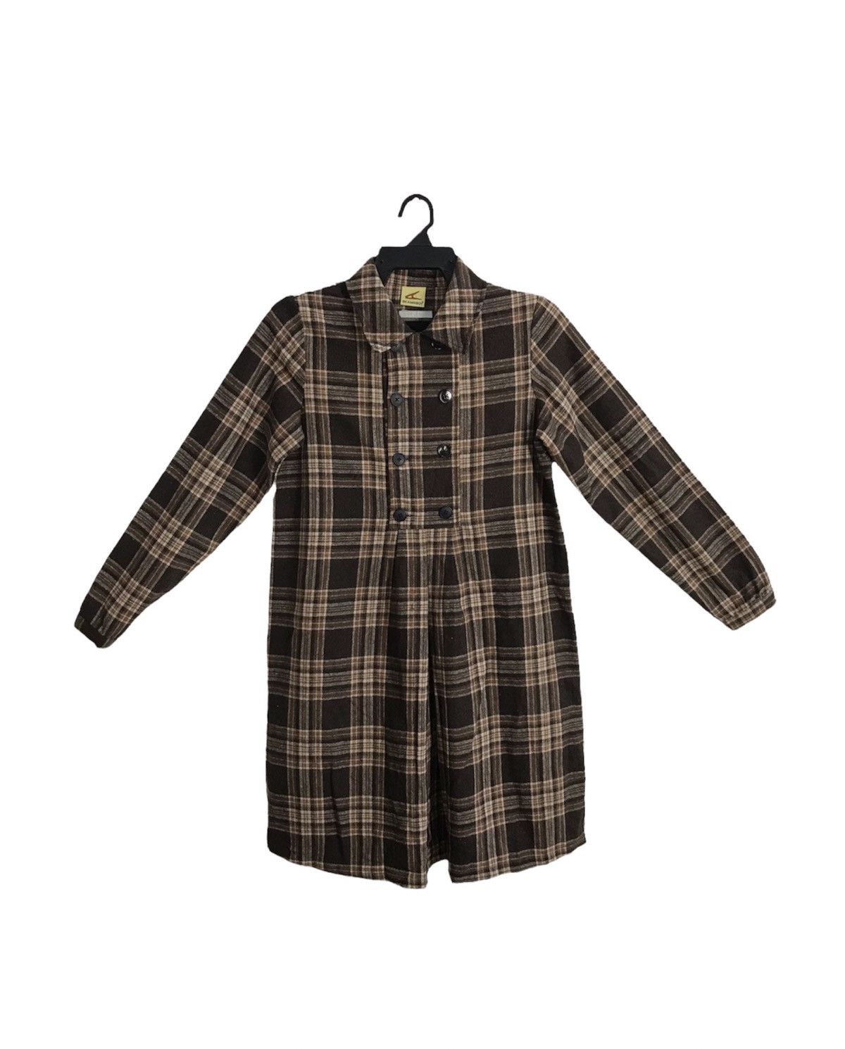 Beams Plus Beamsboy Thick Double Breasted Jacket Checked K1069j Size US S / EU 44-46 / 1 - 1 Thumbnail