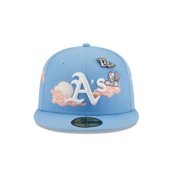 New Era JON STAN X NEW ERA Oakland Angelic Fitted Sz.7 1/8