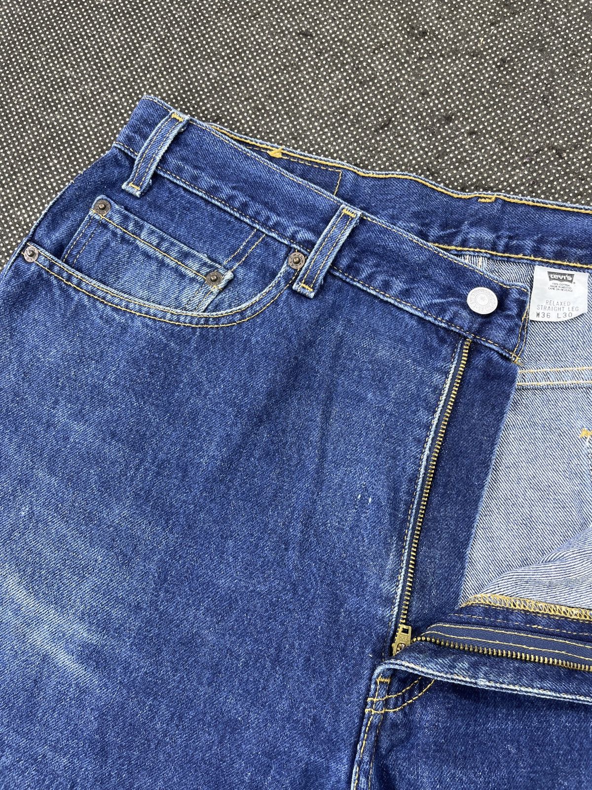 Levi's Vintage Levis 901 Blue Wash Jeans - J656 Size US 36 / EU 52 - 7 Thumbnail