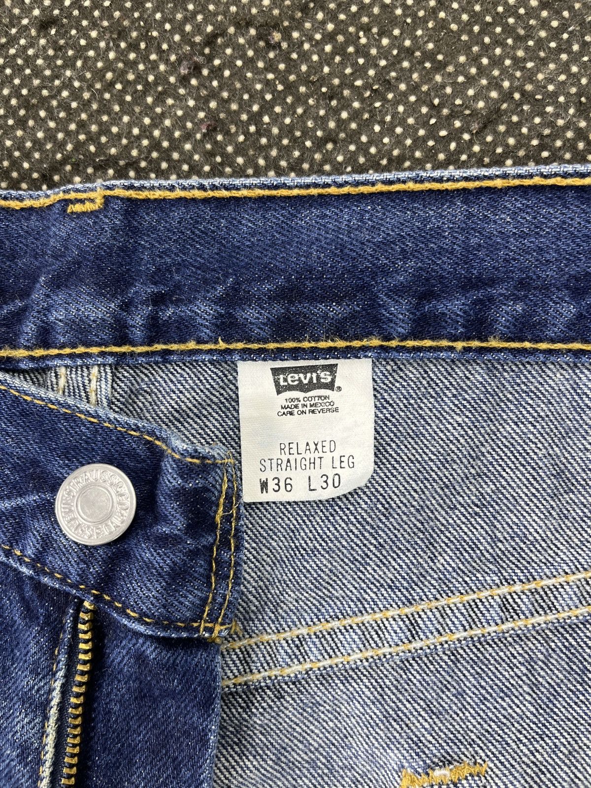 Levi's Vintage Levis 901 Blue Wash Jeans - J656 Size US 36 / EU 52 - 8 Thumbnail