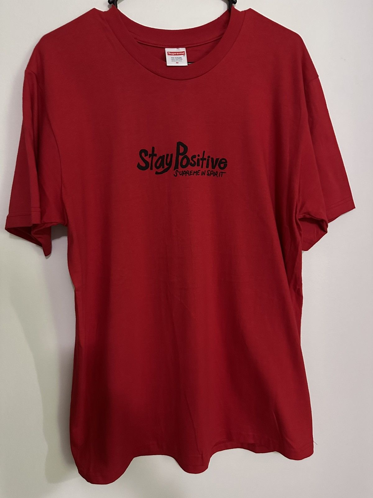 Supreme Supreme Stay Positive Tee | Grailed