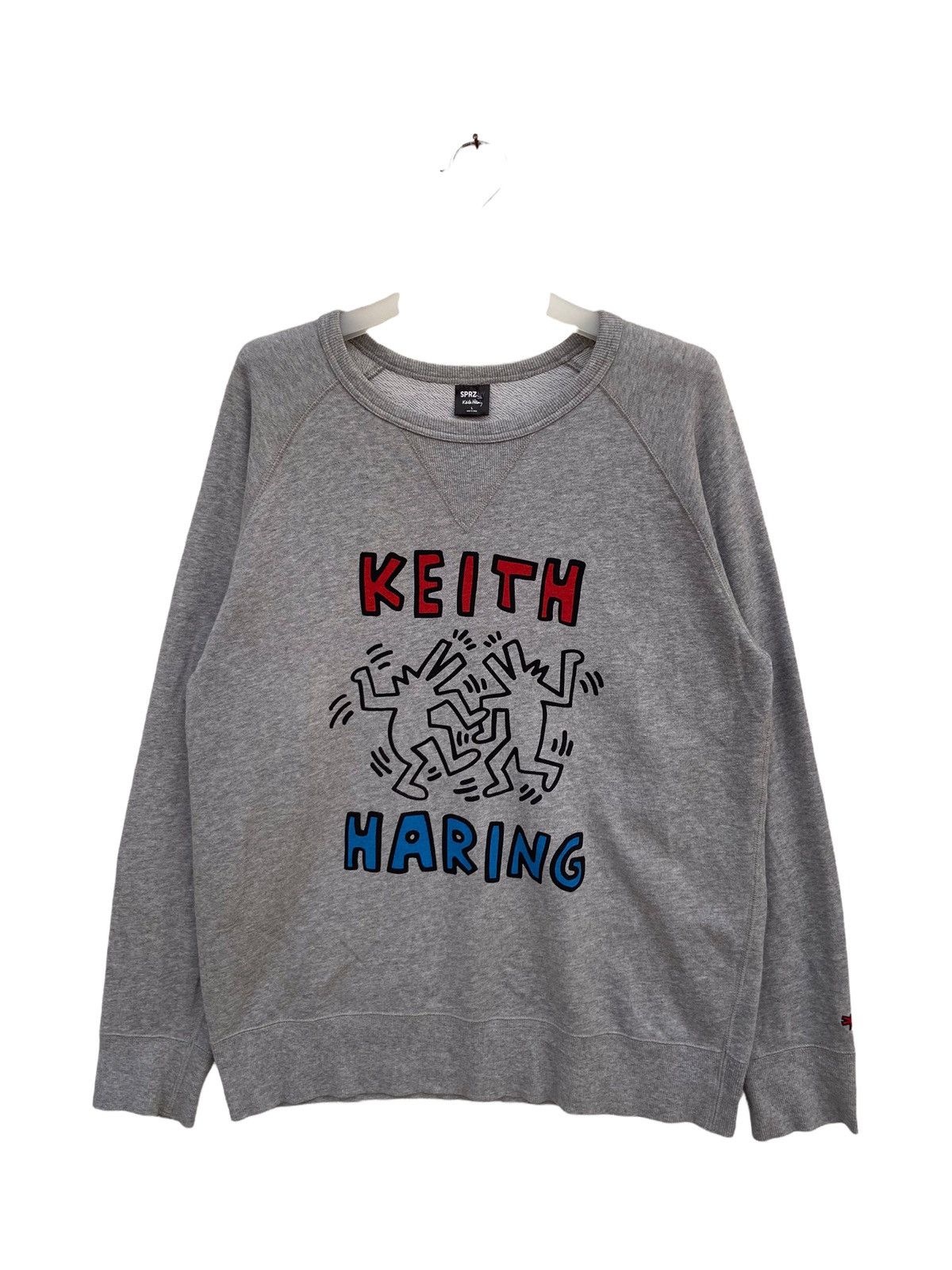 Keith Haring STEAL!! UNIQLO X KEITH HARING BIG LOGO SWEATSHIRT Size US L / EU 52-54 / 3 - 1 Thumbnail