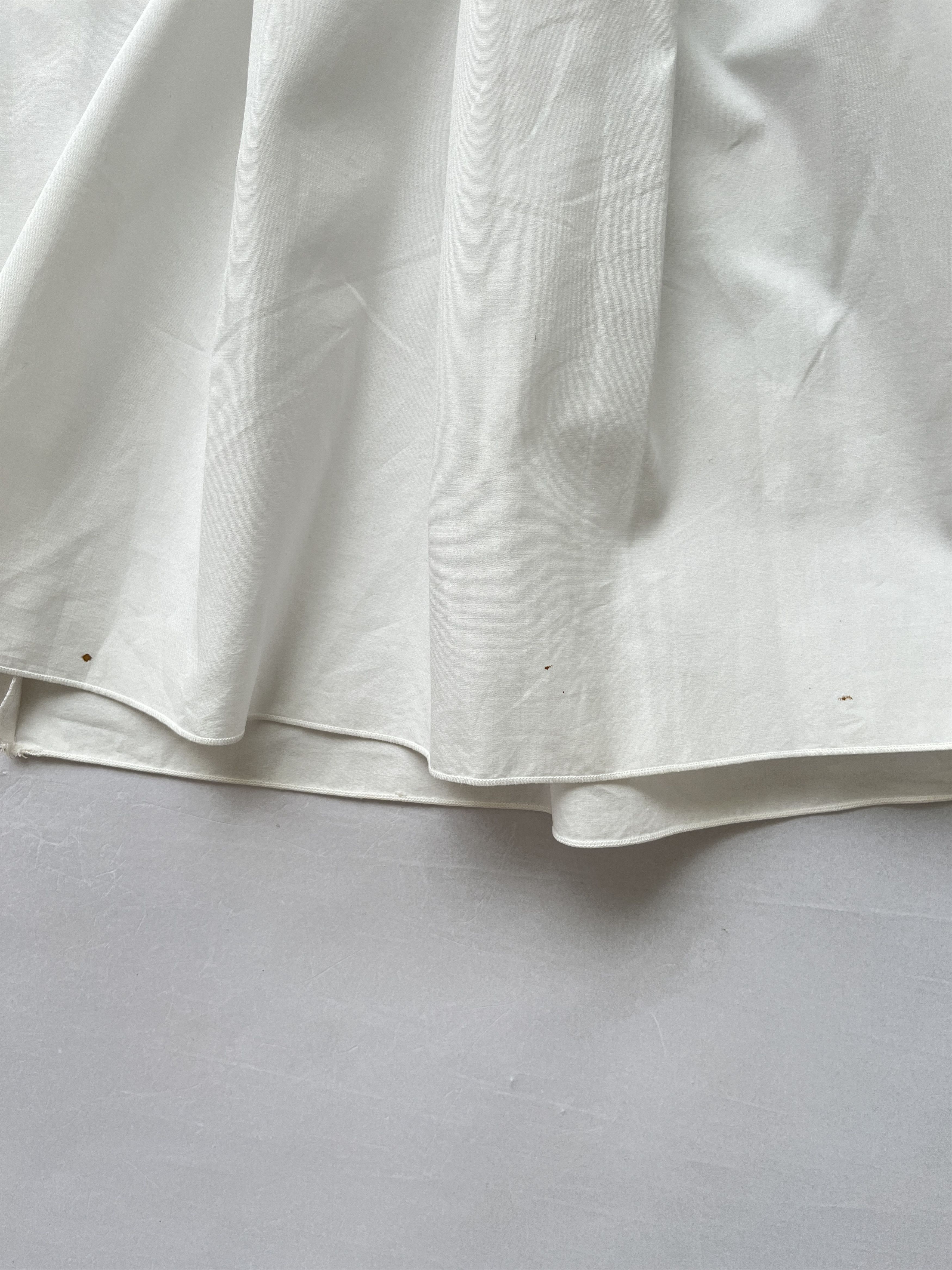 Dirk Van Saene ⚡️QUICK SALE⚡️Dirk Van Saene White Cotton Sleeveless Dress Size M / US 6-8 / IT 42-44 - 7 Thumbnail