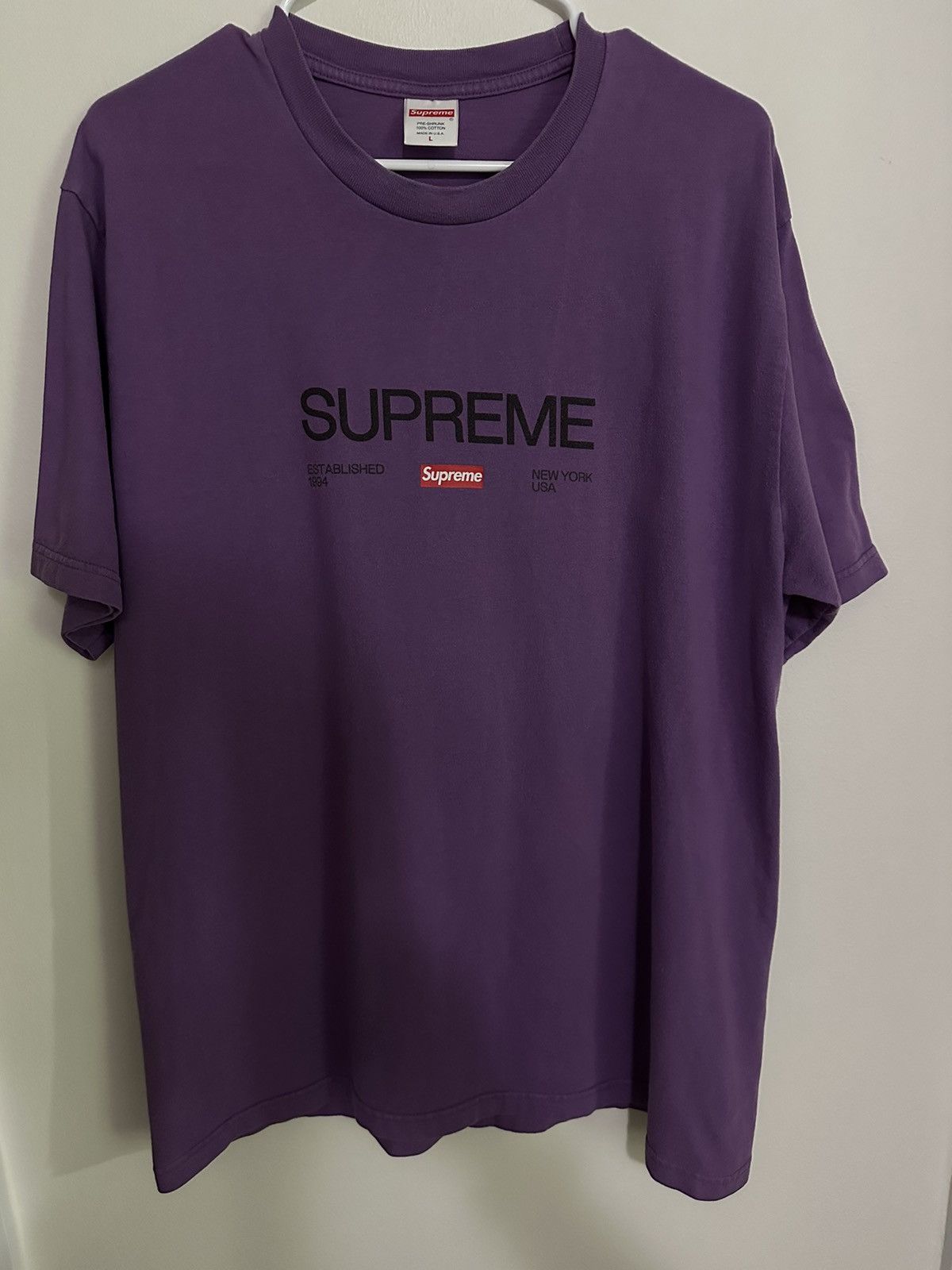 Supreme Supreme Est. 1994 Tee | Grailed