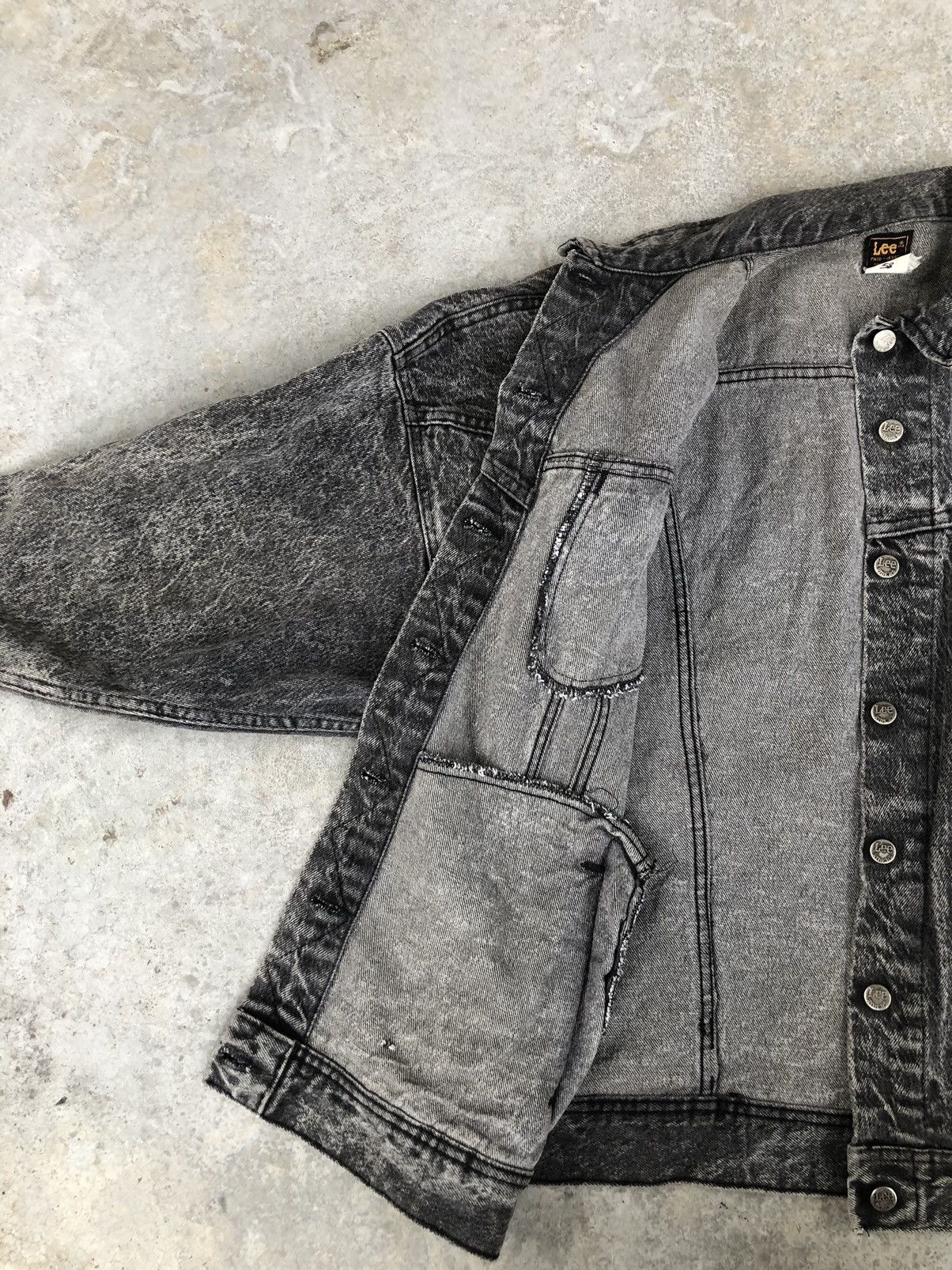 Lee Vintage 90s Lee Riders Denim Jacket Distressed Jeans Size US M / EU 48-50 / 2 - 3 Thumbnail