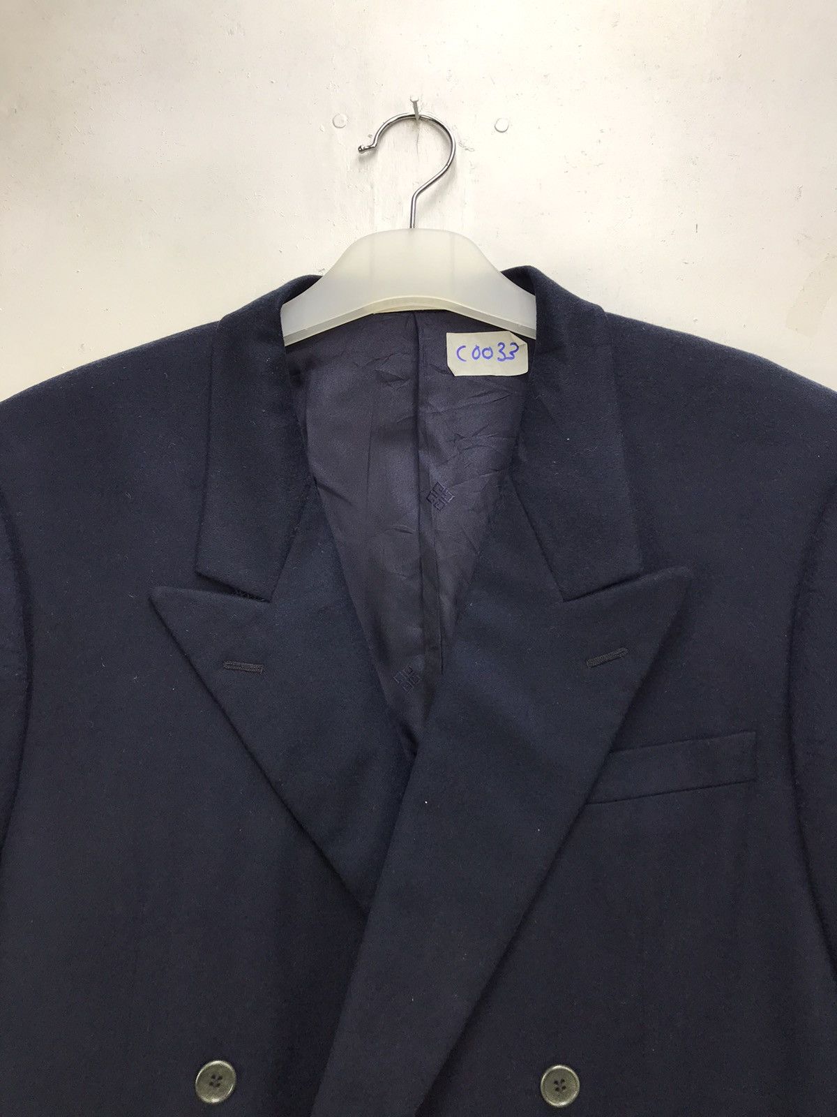 Givenchy Givenchy Monsieur Double Breast Blazer Jacket Size 44L - 3 Thumbnail