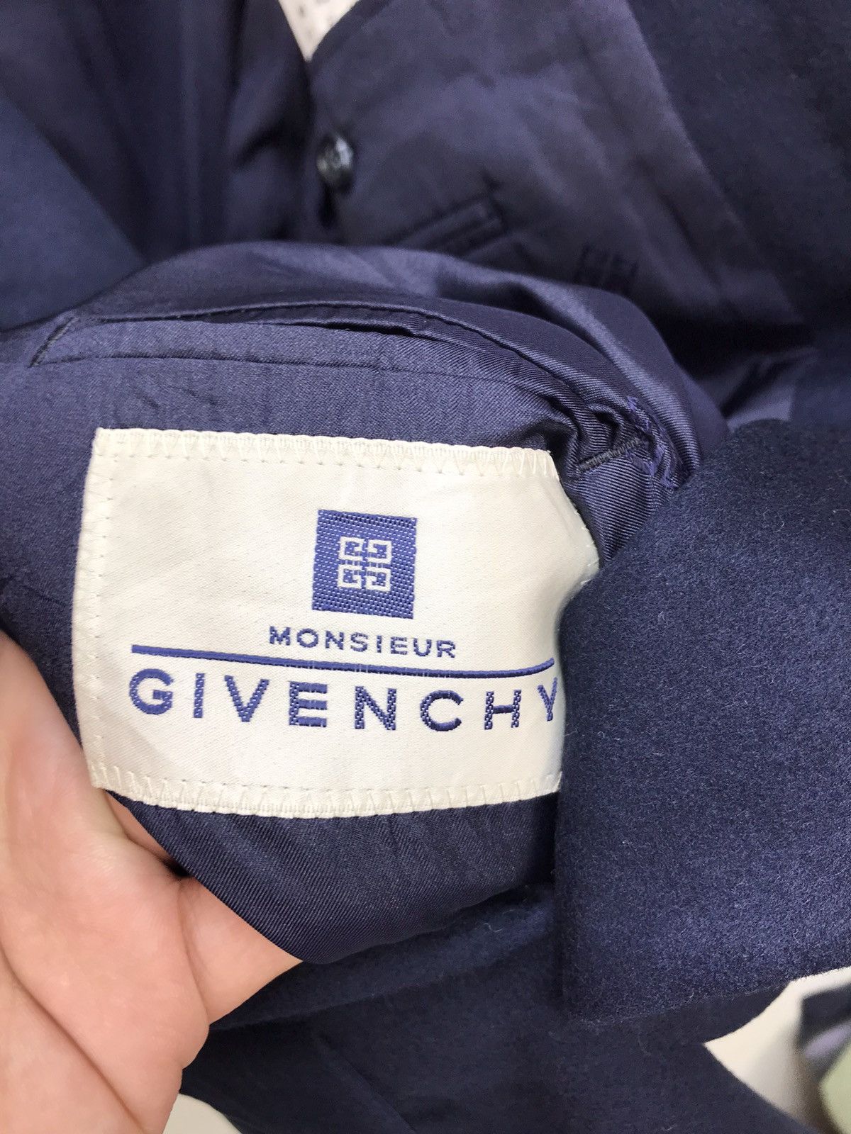 Givenchy Givenchy Monsieur Double Breast Blazer Jacket Size 44L - 6 Thumbnail