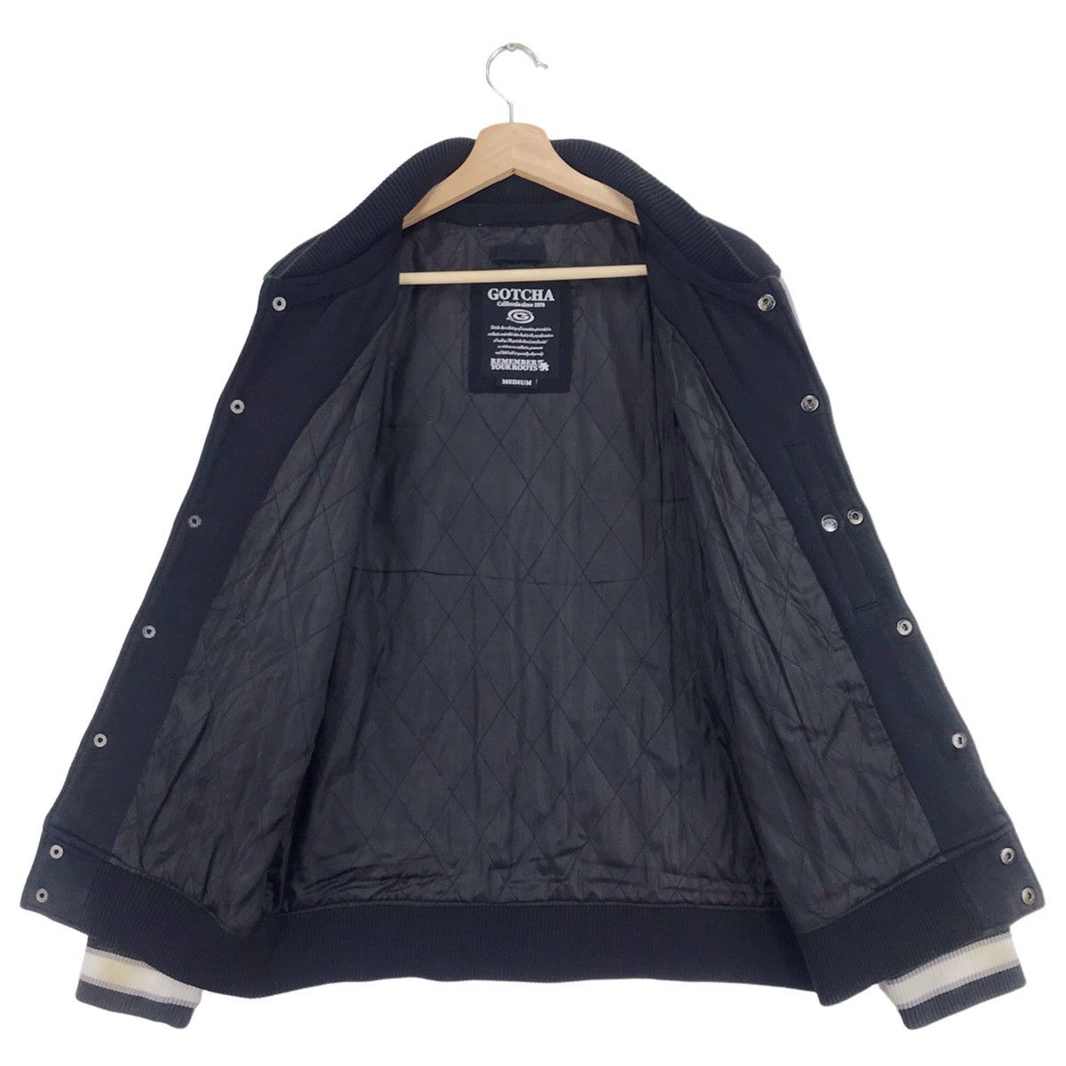 Gotcha × Vintage Vintage Gotcha Surfwear Varsity Jacket Size US M / EU 48-50 / 2 - 7 Thumbnail